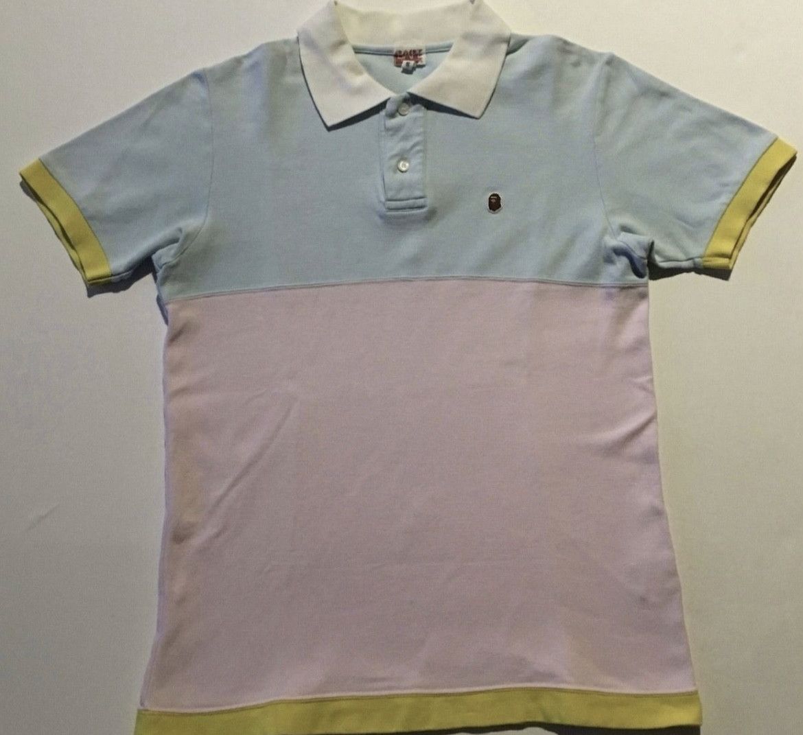 Bape Bape logo polo shirt Size US S / EU 44-46 / 1 - 1 Thumbnail