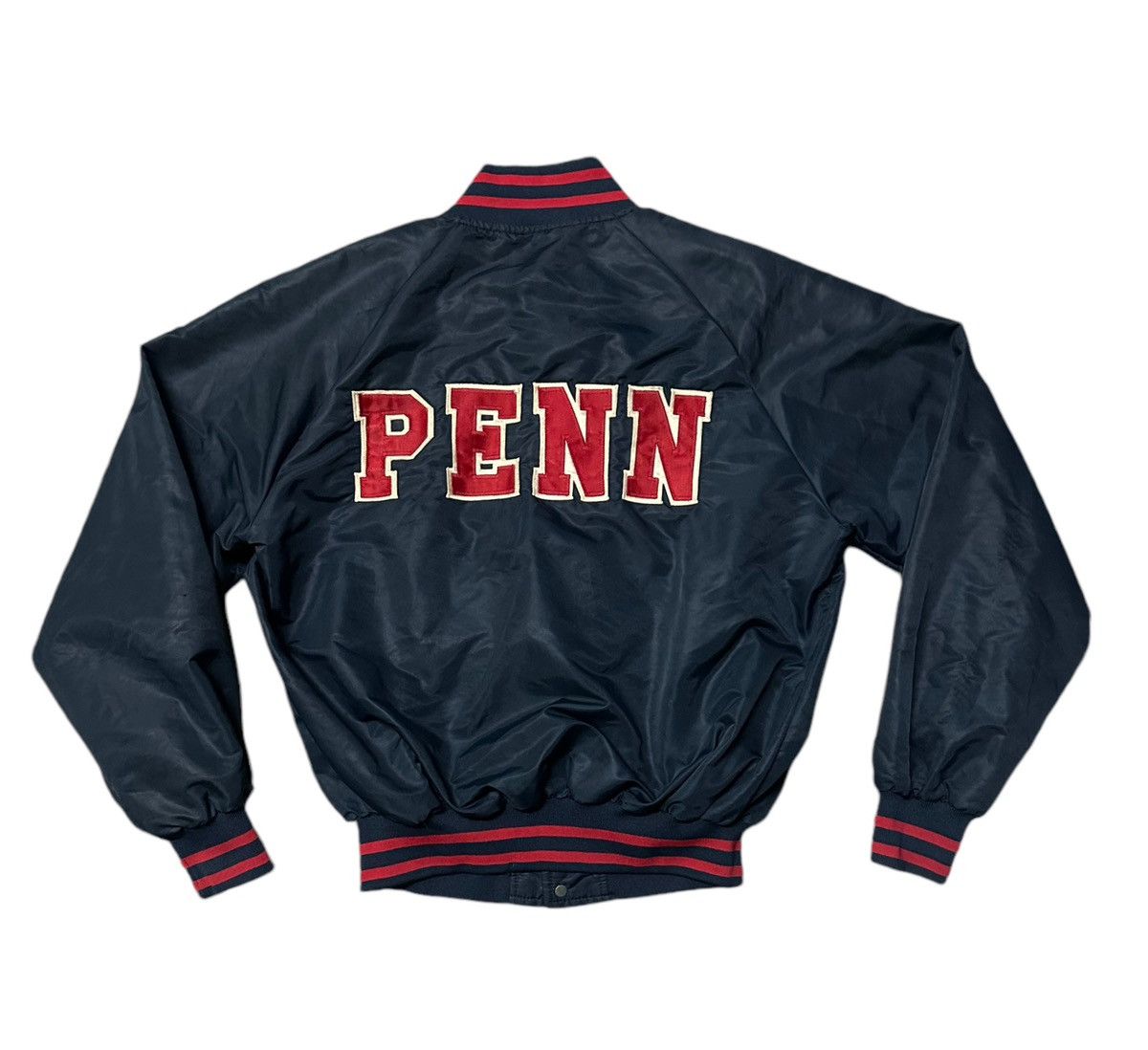Vintage Vintage 1980 Pennsylvania college varsity jacket Size US L / EU 52-54 / 3 - 1 Thumbnail