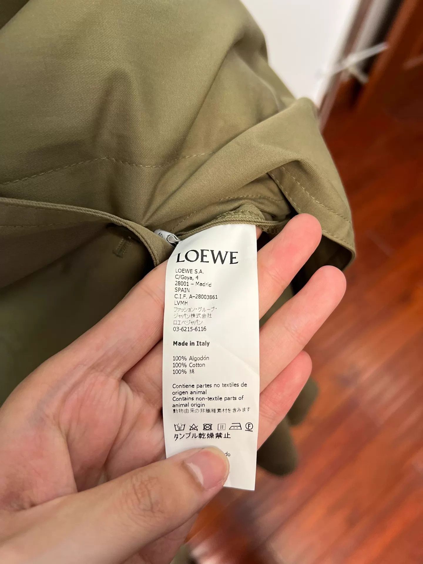 Loewe Loewe Oversized Batwing Long Color Blocked Orange Coat Size S / US 4 / IT 40 - 9 Thumbnail