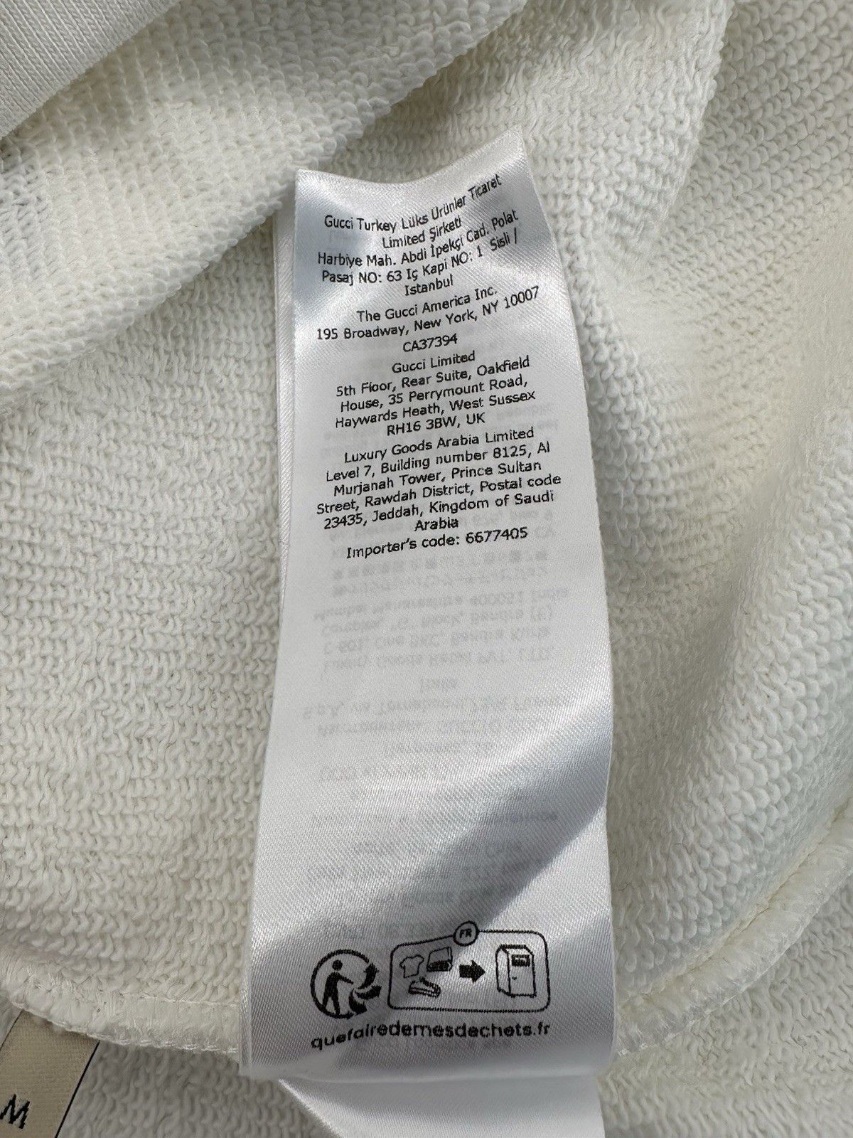 Gucci New Gucci Hoodie Sweatshirt Size-M Size US M / EU 48-50 / 2 - 13 Thumbnail