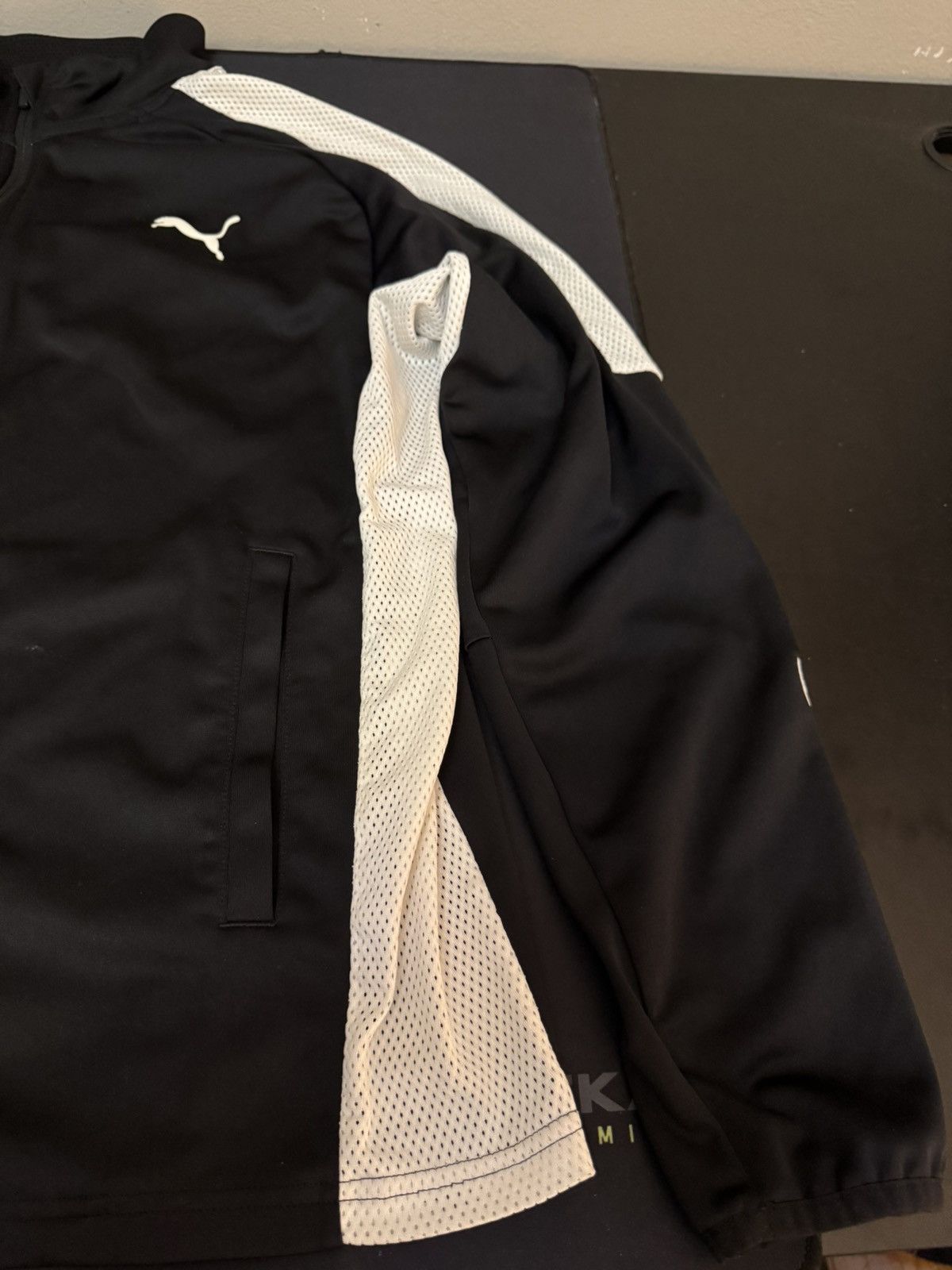 Puma Puma Tracksuit Jacket Black White Men Size Small Size US S / EU 44-46 / 1 - 5 Thumbnail