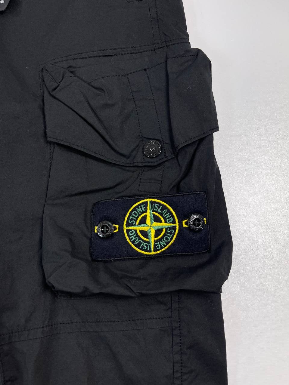 Stone Island Stone Island Cargo Pants Black Compass Patch Size 31 Size US 31 - 3 Thumbnail