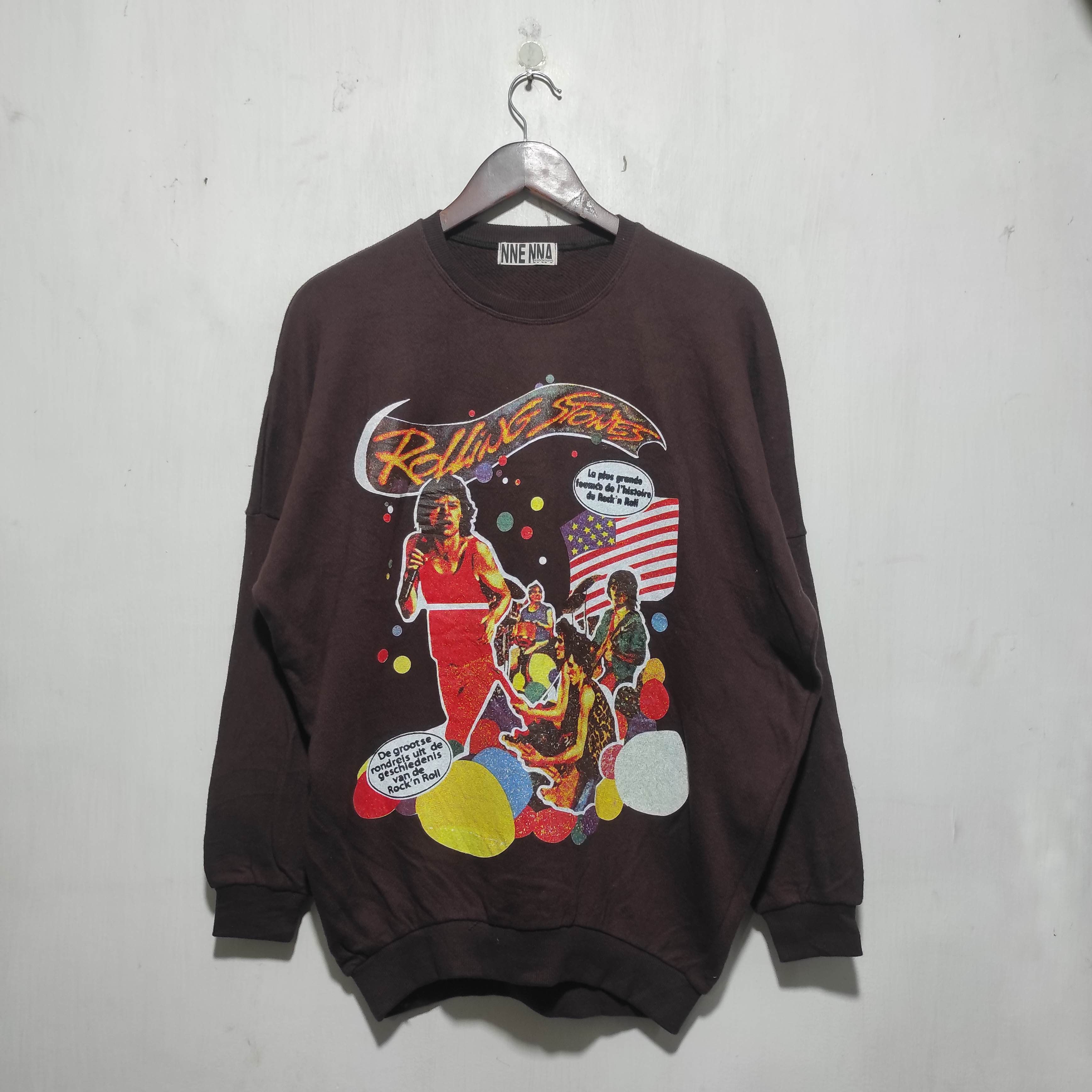 Band Tees NNE NNA Rolling Stone Sweatshirt Size US M / EU 48-50 / 2 - 2 Thumbnail