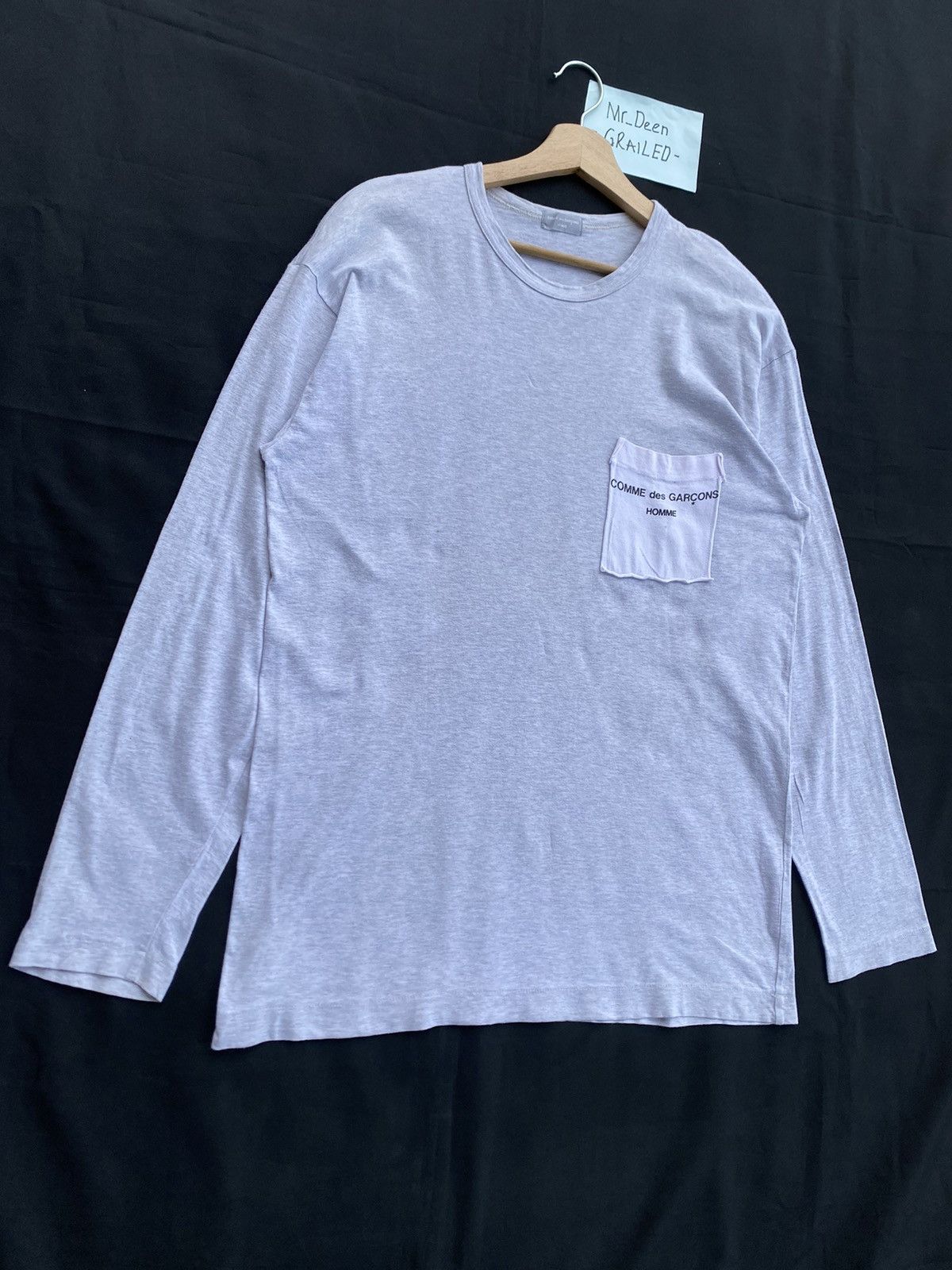 Comme des Garcons Rare Vintage 1993 Comme Des Garcons Homme Longsleeve Shirt Size US L / EU 52-54 / 3 - 3 Thumbnail