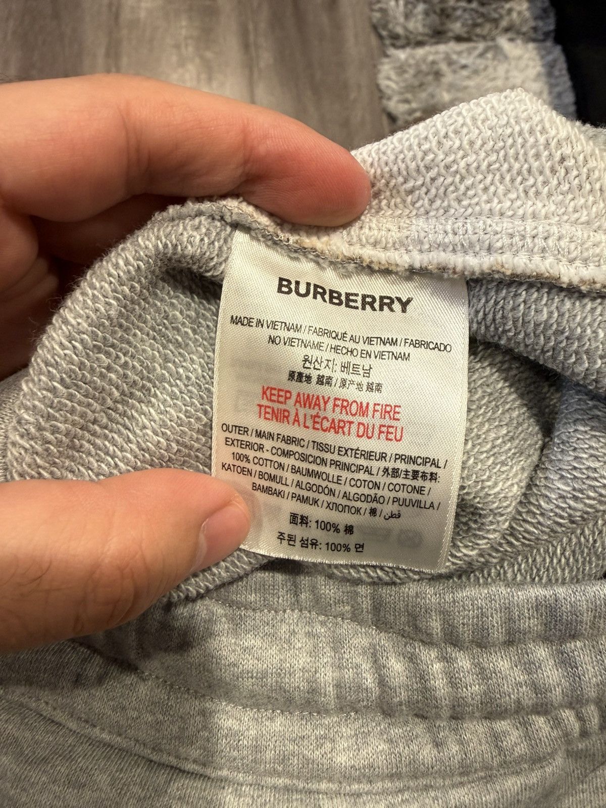 Burberry Burberry Tartan Stripe Sweatpants Size US 32 / EU 48 - 6 Thumbnail