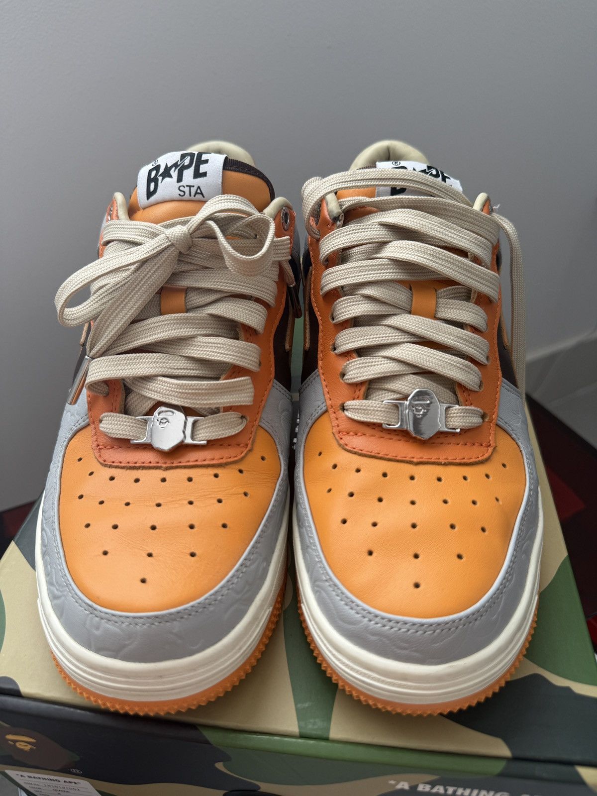 Bape Bapesta Low M2 Size US 8 / EU 41 - 2 Thumbnail