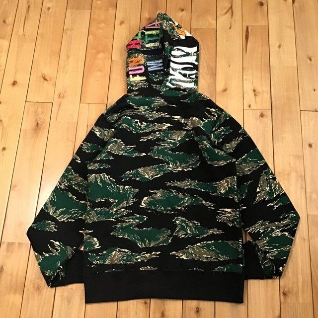 Bape BAPE Tiger camo Tiger full zip hoodie a bathing ape Size US M / EU 48-50 / 2 - 2 Thumbnail