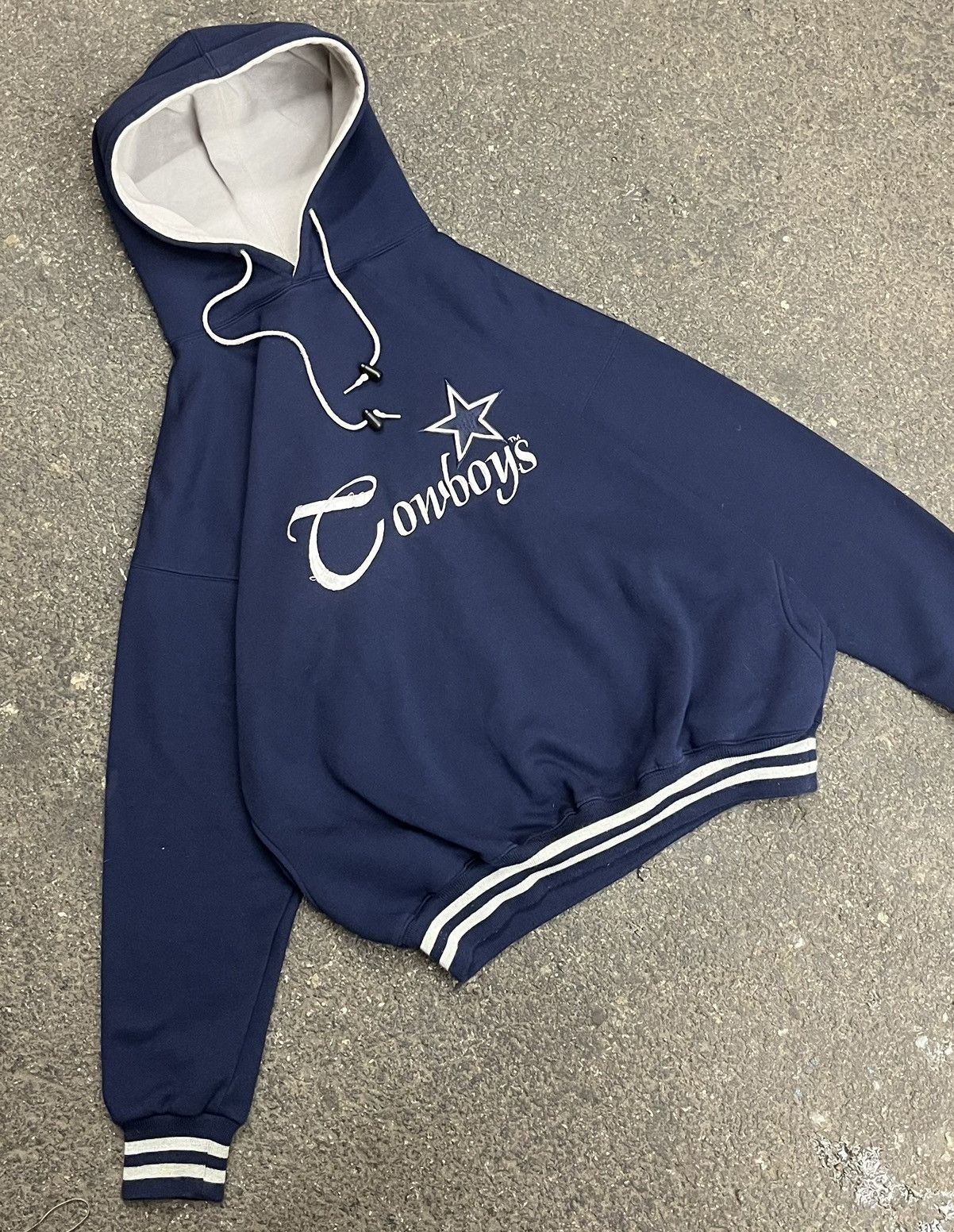 Vintage Dallas cowboys vintage The Game 90s hoodie hype rare nfl Size US L / EU 52-54 / 3 - 1 Thumbnail