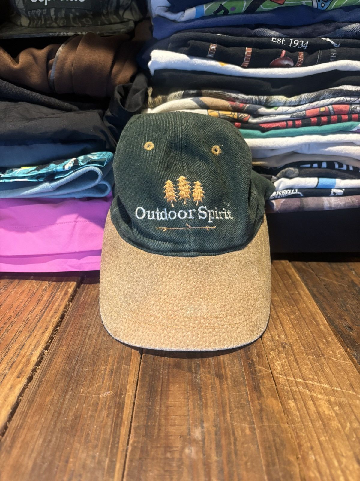 Vintage Vintage Outdoor Spirit Strapback Hat Size ONE SIZE - 1 Thumbnail
