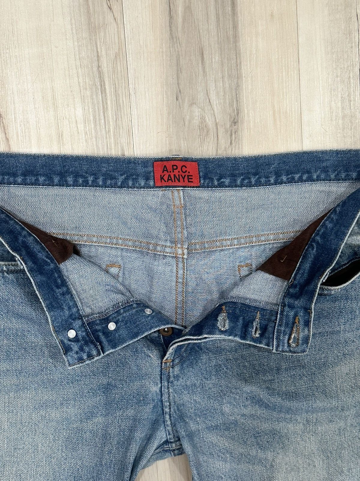 A.P.C. × Kanye West Kanye West x A.P.C. Tailored Denim 36 x 30 Size US 36 / EU 52 - 7 Thumbnail