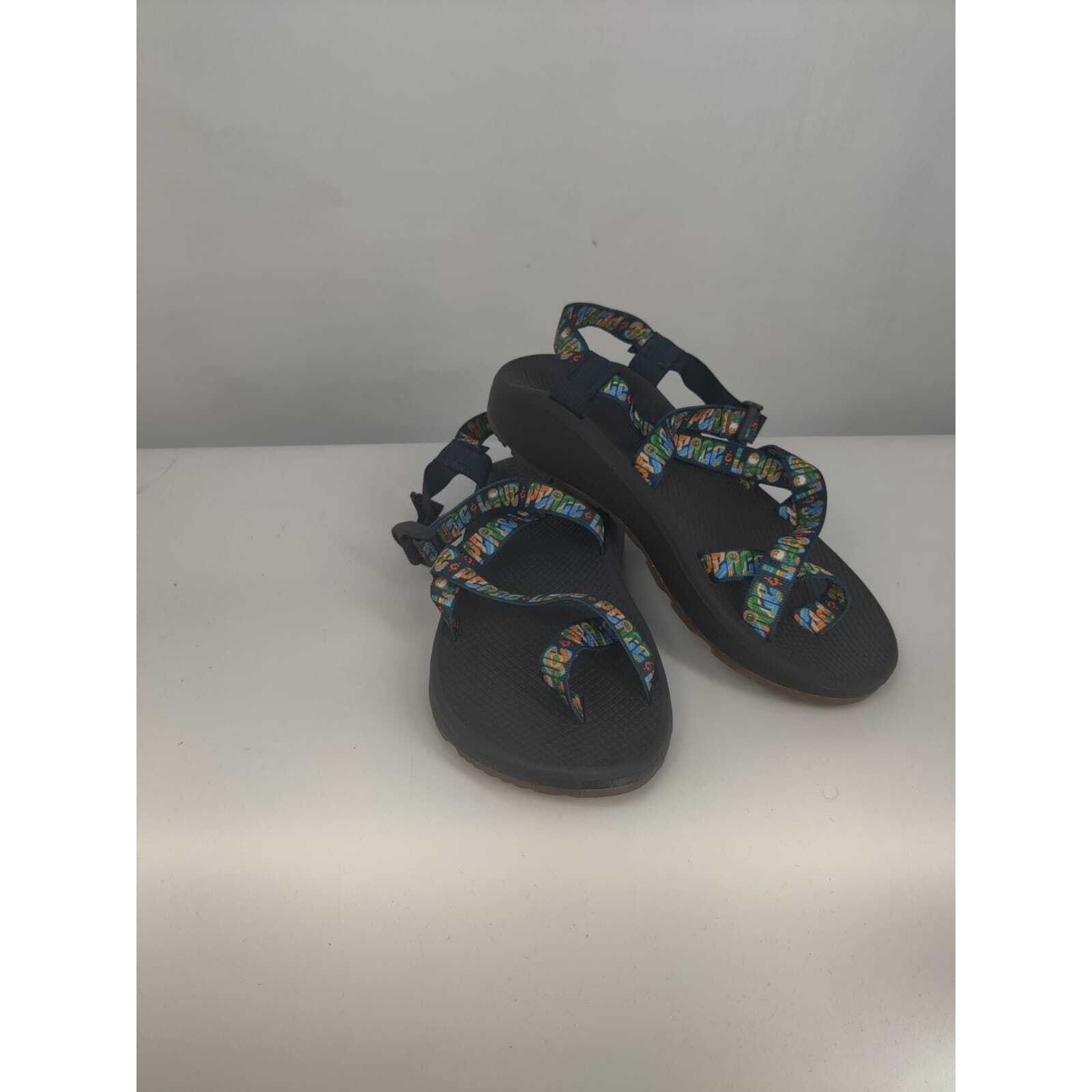 Chaco CHACO MEN Z/CLOUD2 ADJUSTABLE STRAP SANDAL PEACE NAVY SIZE 9 Size US 9 / EU 42 - 6 Thumbnail
