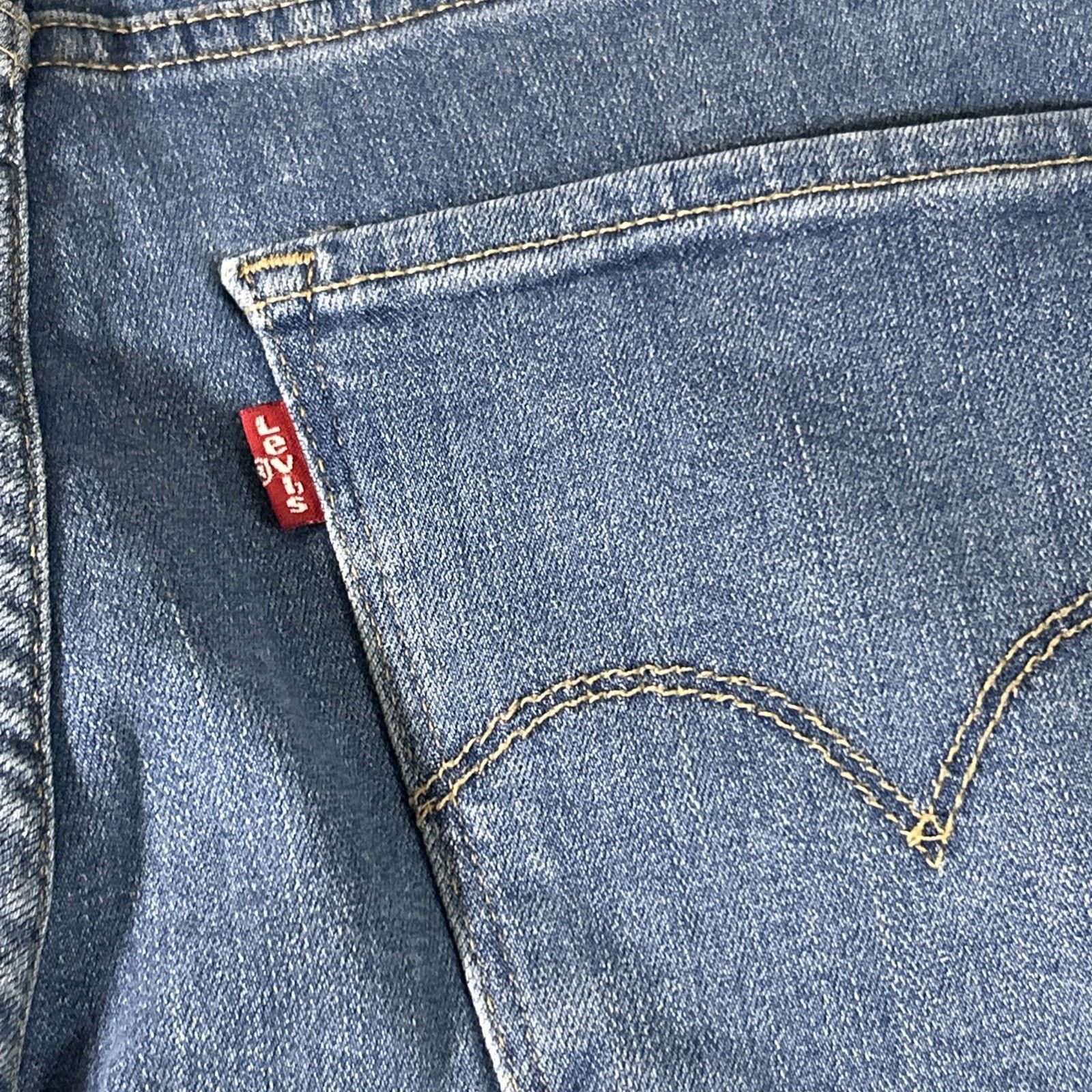 Levi's Levis 724 Straight Crop Jeans Women 30x25 High Rise Hamilton Size 30" / US 8 / IT 44 - 6 Thumbnail