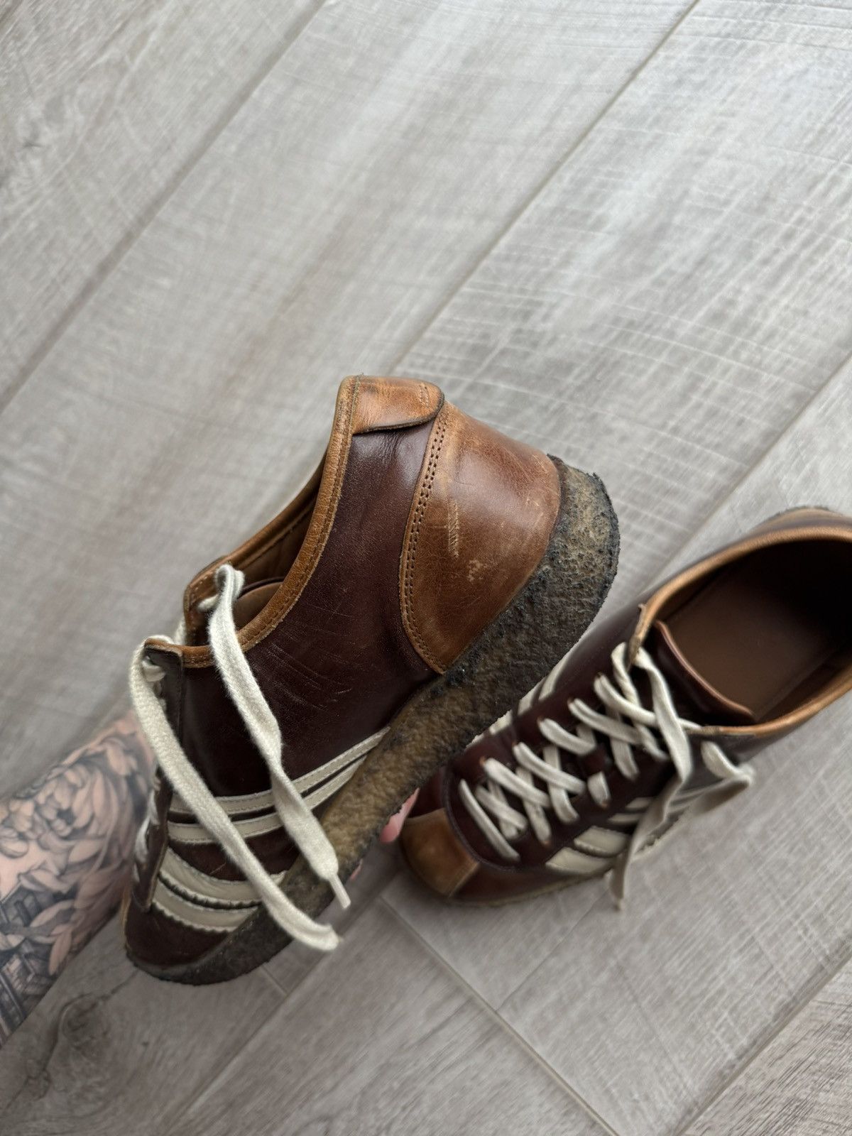 Other Zeha Berlin Leather Sneakers Brown Vintage Retro Size EU 41 Size US 8 / EU 41 - 8 Thumbnail