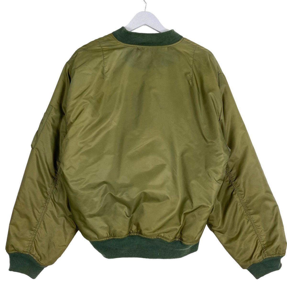 Flight Club × Japanese Brand 💥WARM HEART SUNFADED STREET RIOT MA1 BOMBER JACKET Size US L / EU 52-54 / 3 - 10 Thumbnail