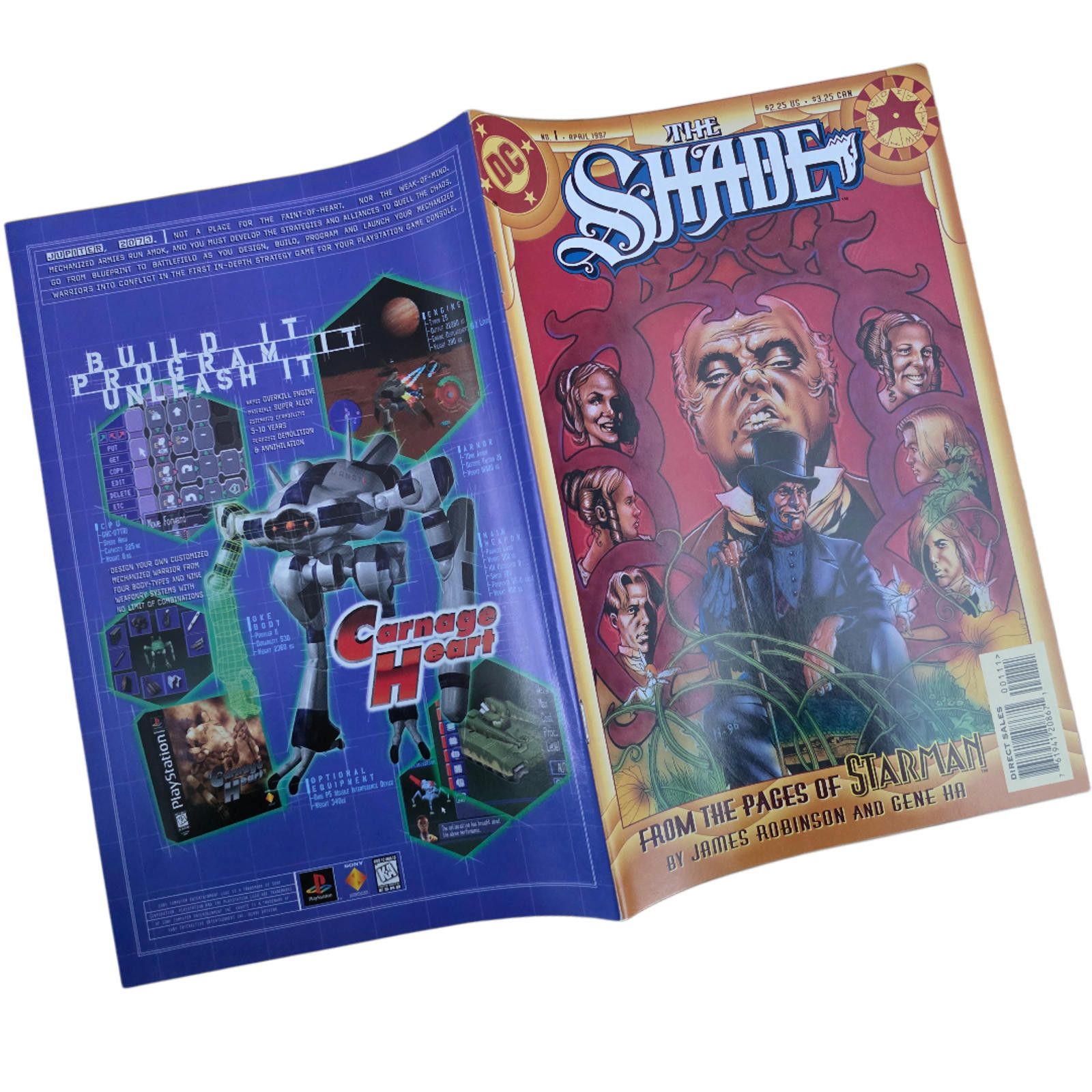 DC Comics The Shade #1 1997 James Robinson DC Comic 1st Print (C) Size ONE SIZE - 2 Thumbnail