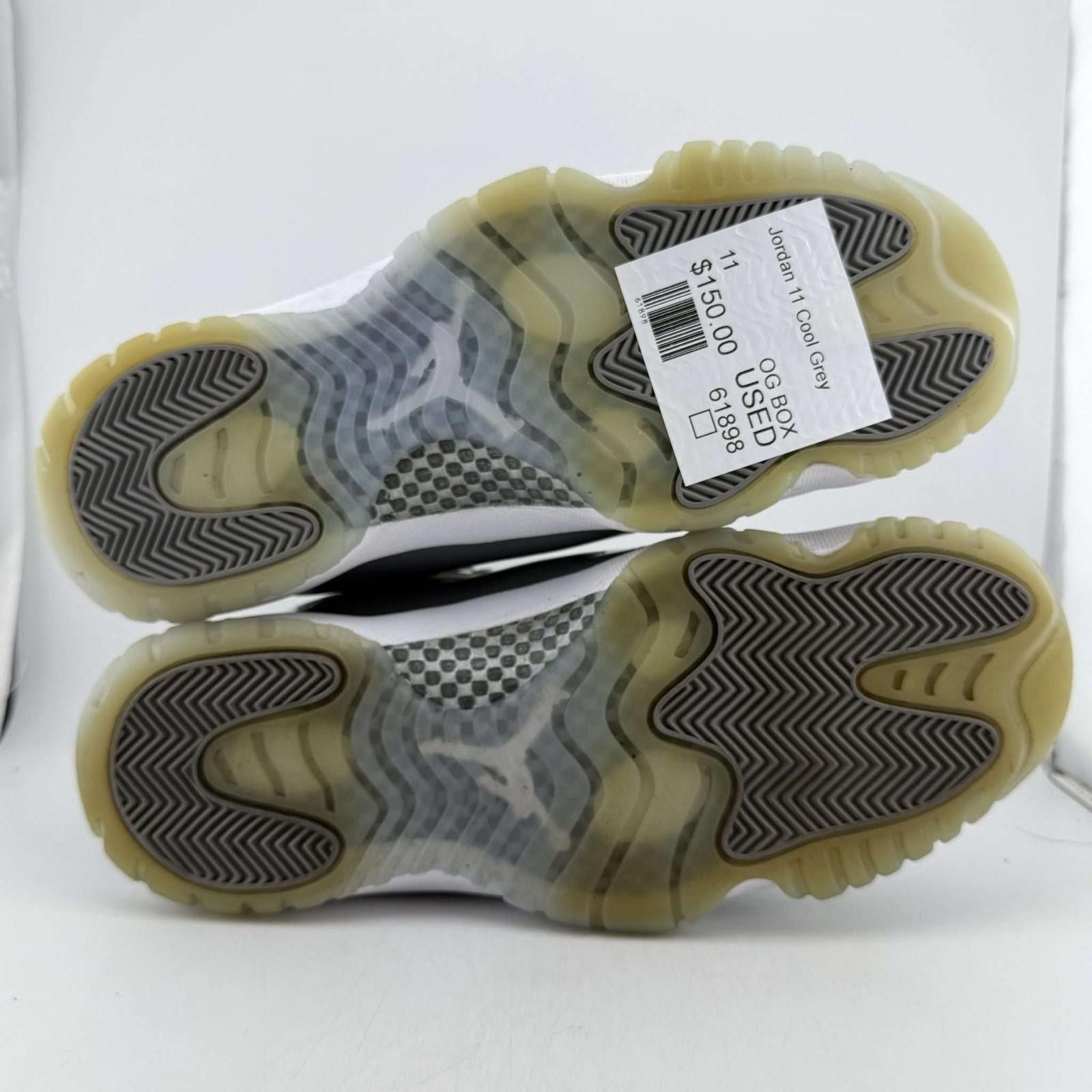 Jordan Brand Jordan 11 Cool Grey OG Box Used Size US 11 / EU 44 - 6 Thumbnail