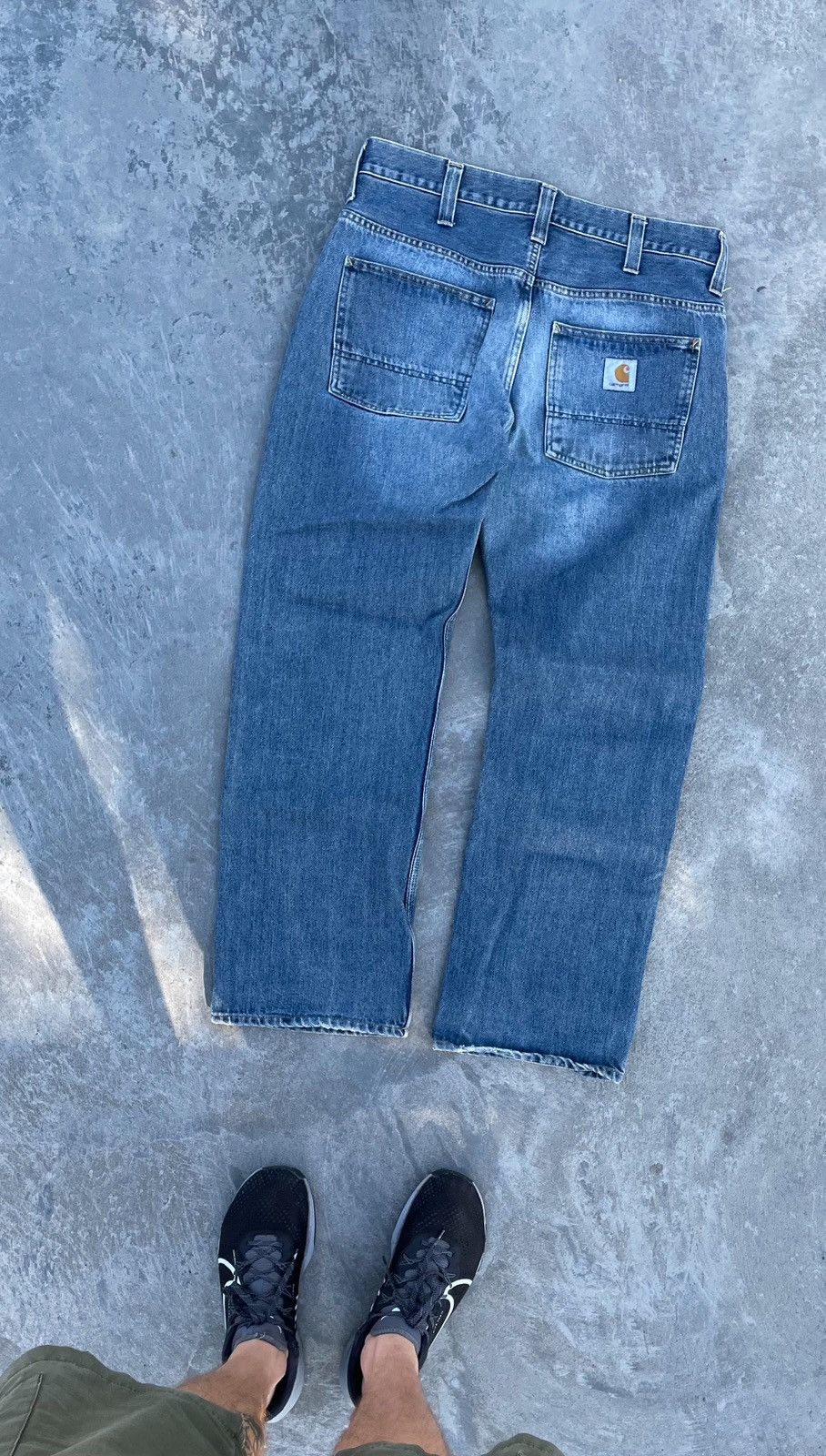 Carhartt Vintage 90s Carhartt Retro Denim Y2k Pants Sk8 Work Jeans Size US 32 / EU 48 - 1 Thumbnail