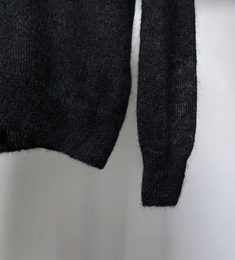 Tom Ford o1sm1stk0824 Mohair Blend V-neck Sweater in Black Size US M / EU 48-50 / 2 - 3 Thumbnail