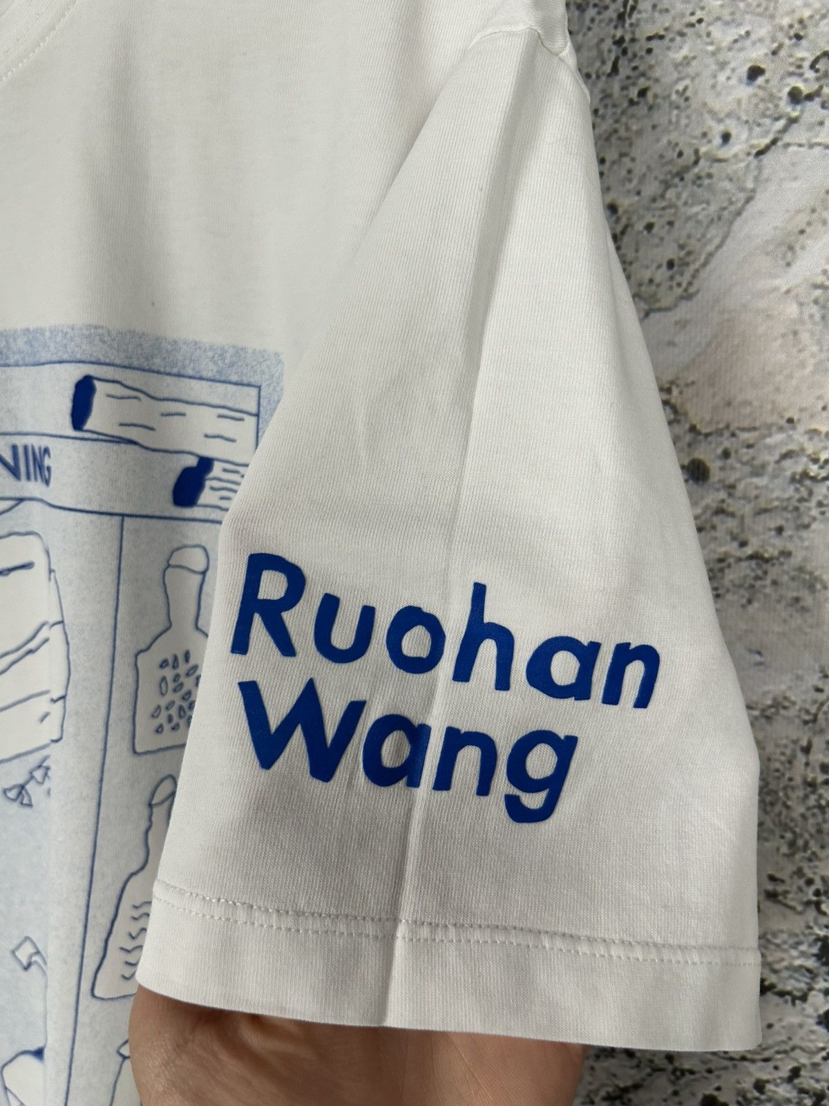 Zara Zara Rouchan Wang Avant Garde Abstract Graphic Tee Grunge Size US S / EU 44-46 / 1 - 6 Thumbnail