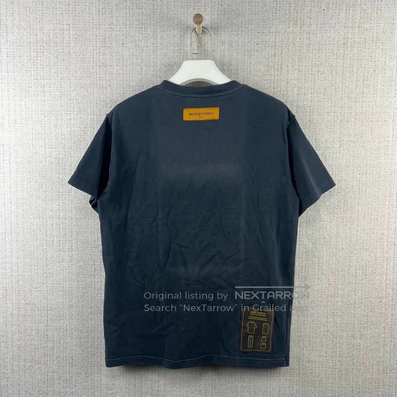 Louis Vuitton Louis Vuitton FW21 Inside Out Back Label Crew Neck Washed Size US M / EU 48-50 / 2 - 3 Thumbnail