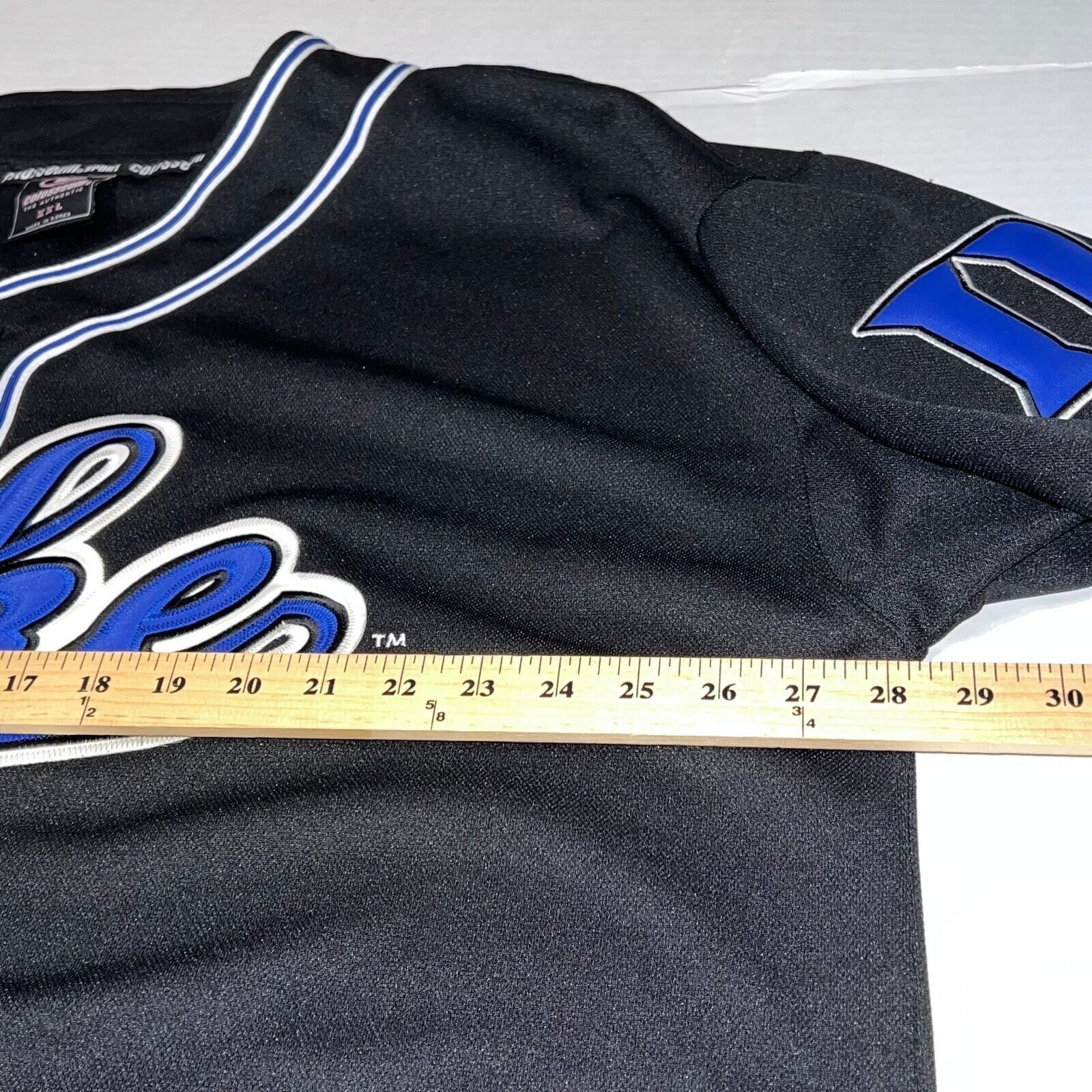 Colosseum Athletics Colosseum NCAA Duke Blue Devils Script Baseball Jersey XXL Size US XXL / EU 58 / 5 - 10 Thumbnail