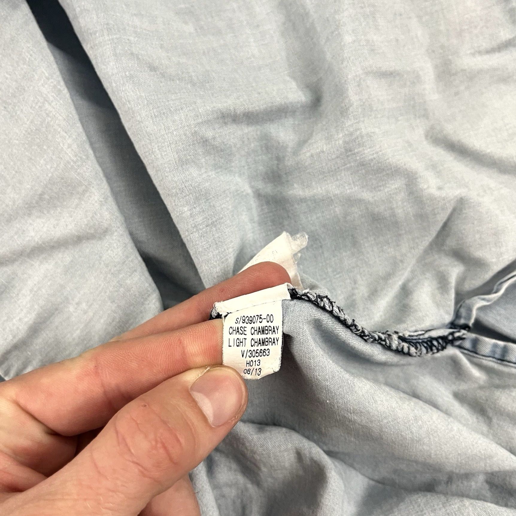 Athleta ATHLETA Shirt Womens Shirt Popover Light Blue Chase Chambray Shirt Small/Medium Casual Womens Size S / US 4 / IT 40 - 5 Thumbnail