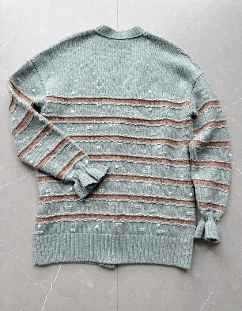 Other Chanel 24K blue striped knitted cardigan coat Size XXS / US 00 / IT 34 - 5 Thumbnail