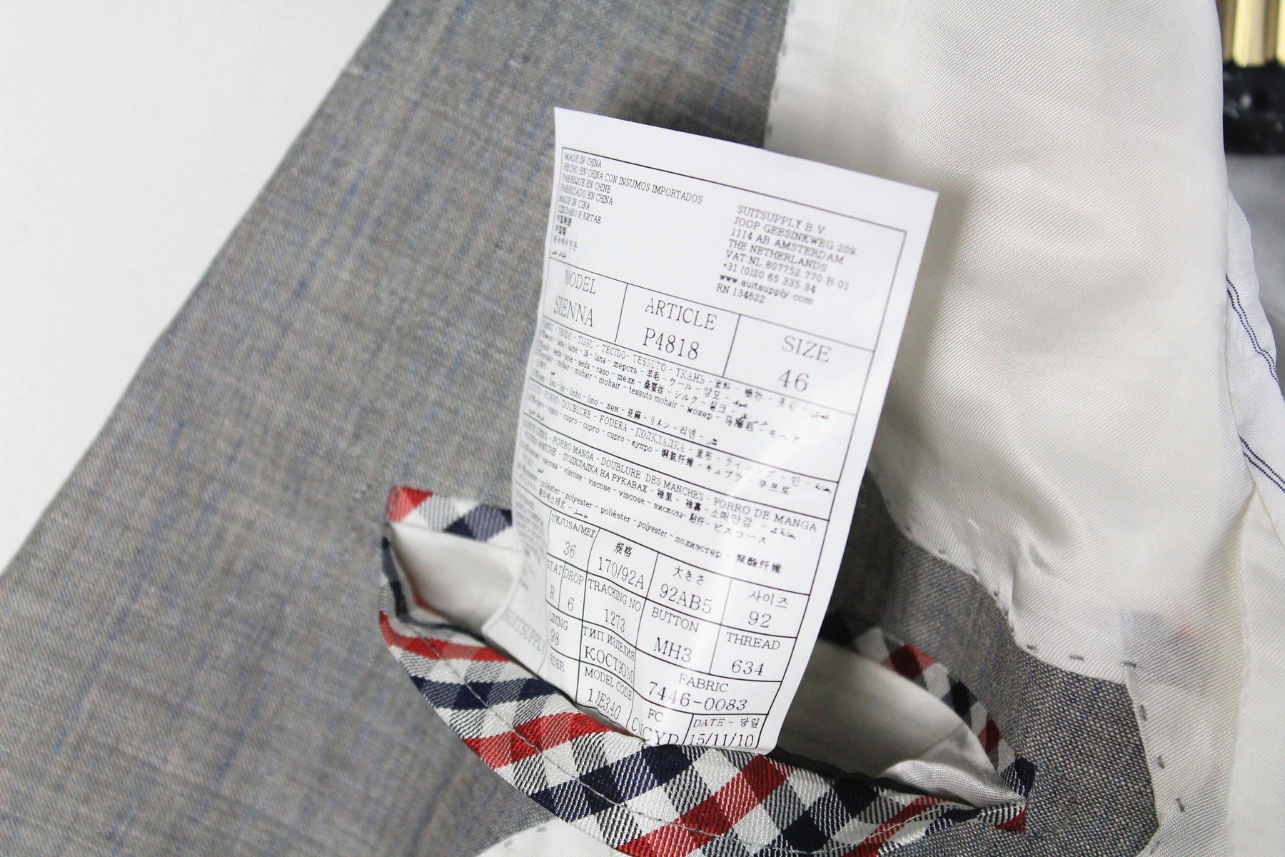 Suitsupply Suitsupply Sienna Blazer 46 Size 46R - 7 Thumbnail