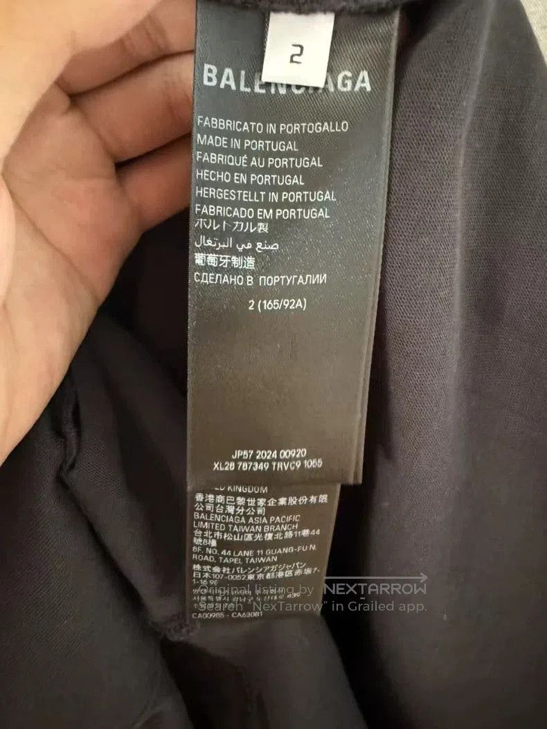 Balenciaga Balenciaga Destroyed Planet T-shirt. Size US M / EU 48-50 / 2 - 4 Thumbnail
