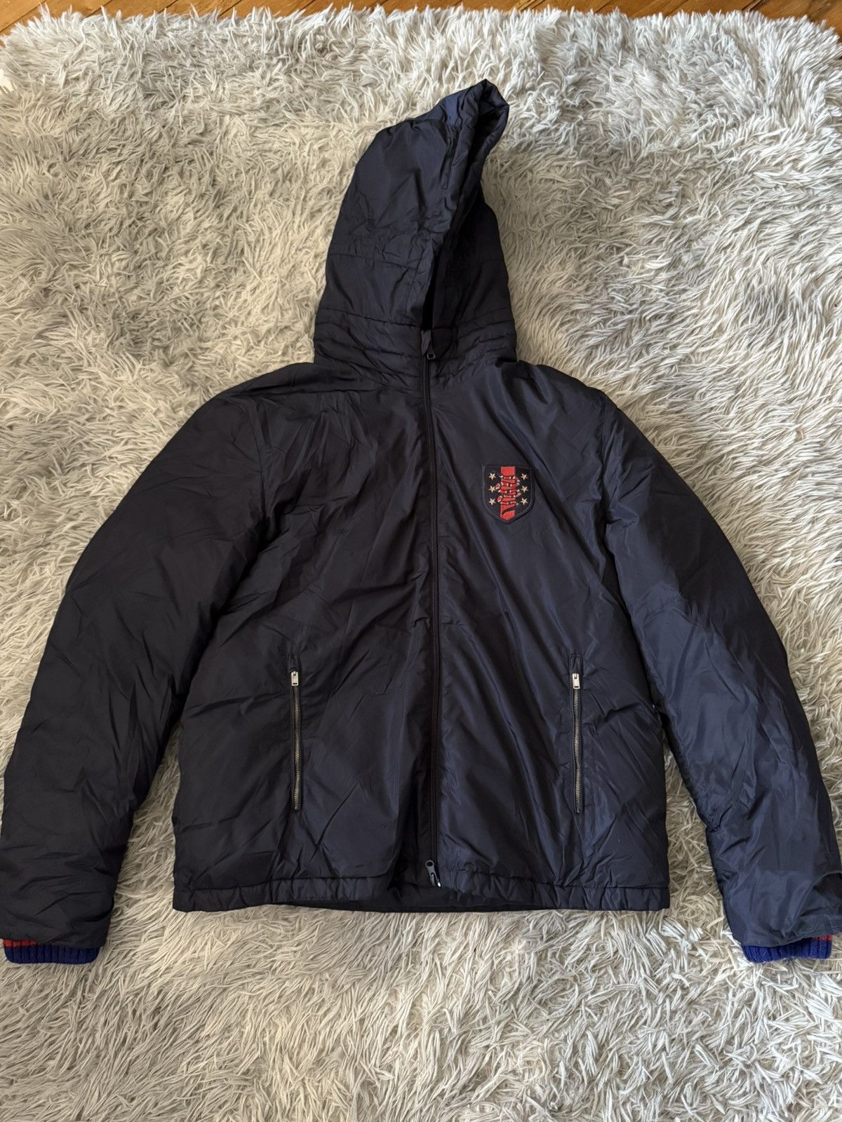 Gucci snake patched down goose jacket Size US L / EU 52-54 / 3 - 1 Thumbnail