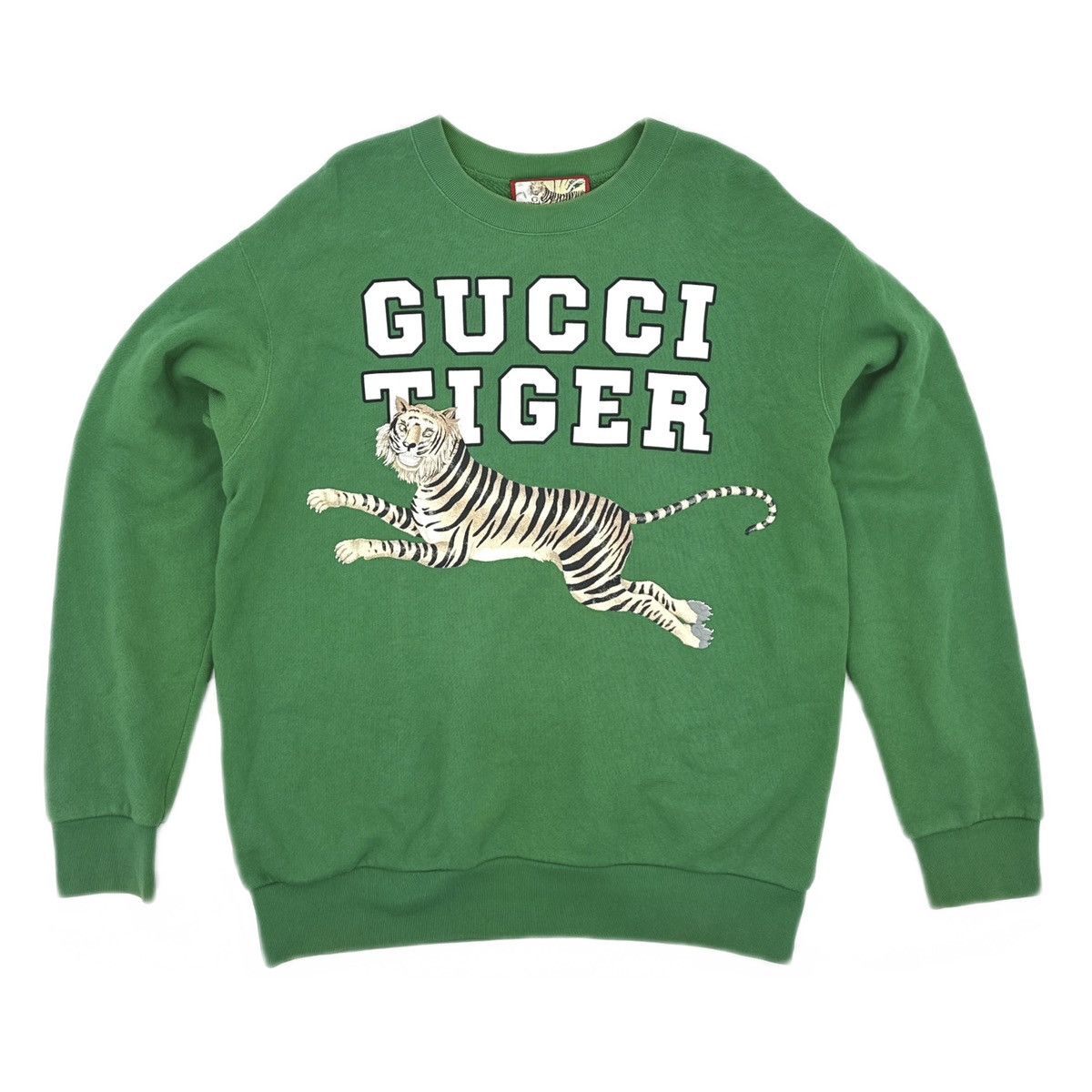 Gucci Gucci Tiger logo sweatshirt Size US S / EU 44-46 / 1 - 1 Thumbnail