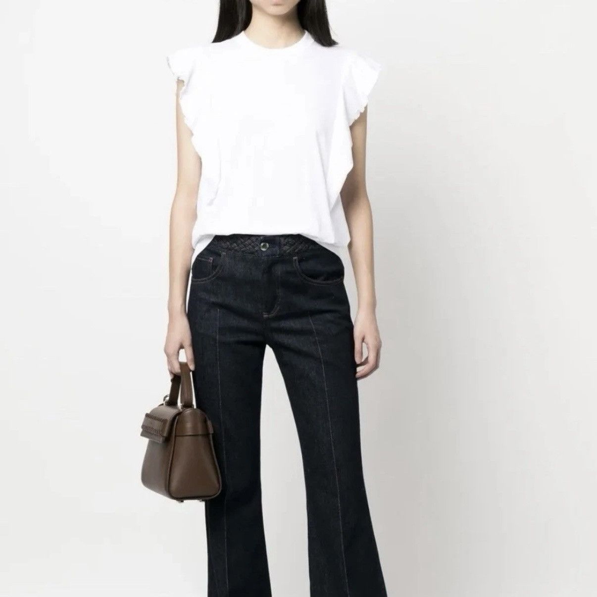 Chloe NWT Chloe White Top Size XS / US 0-2 / IT 36-38 - 1 Thumbnail