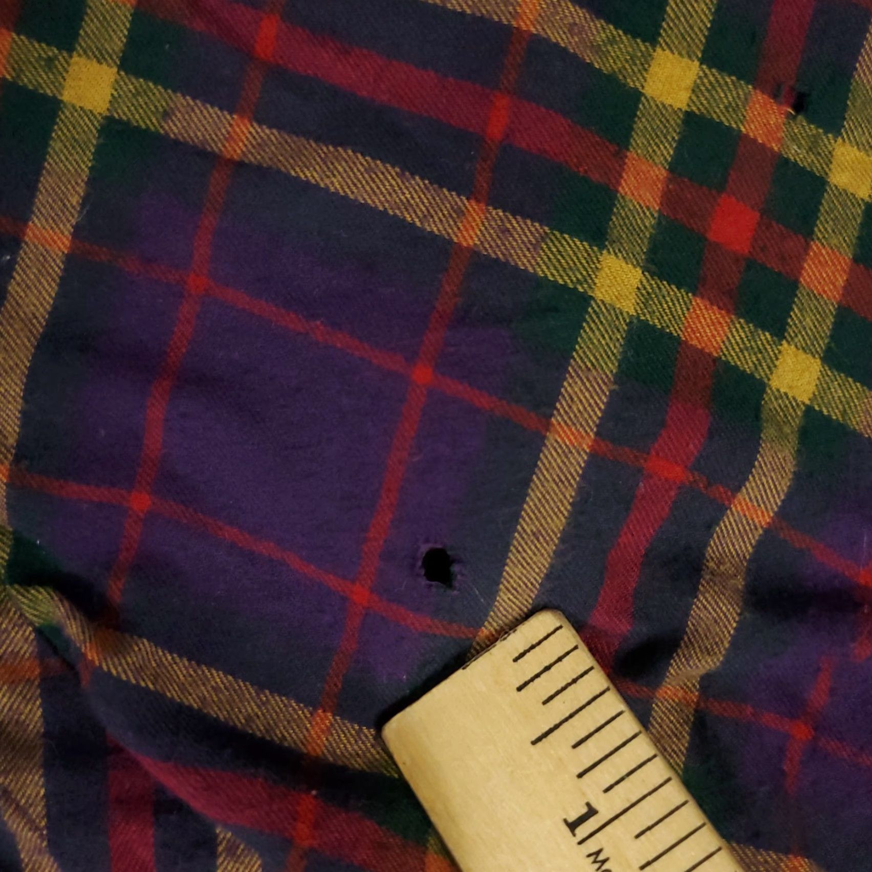 Ralph Lauren Ralph Lauren Shirt Mens Big & Tall 2XB Purple Plaid Button-Up Long Sleeve Damaged Damaged Size US XXL / EU 58 / 5 - 5 Thumbnail