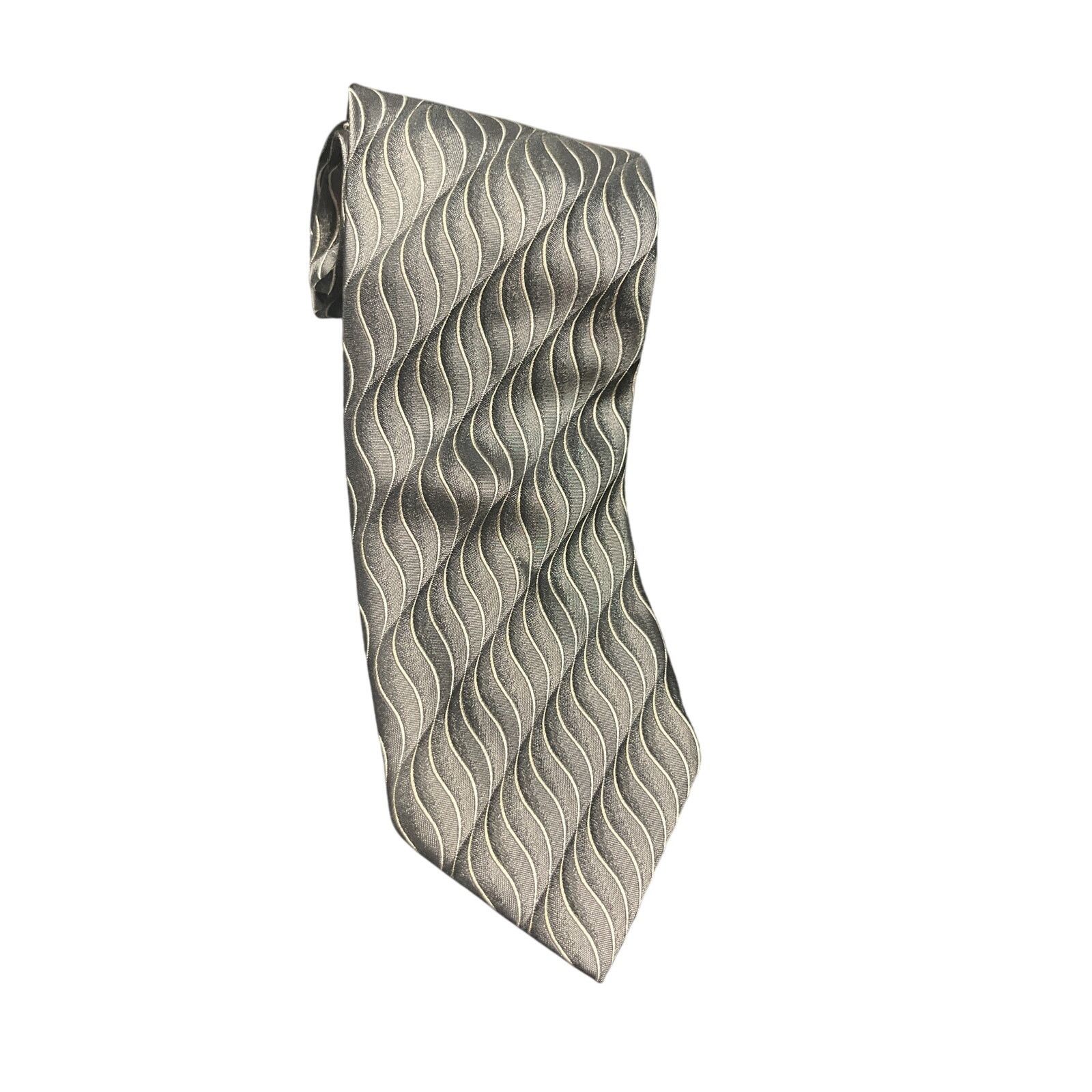 Designer × Vintage Pavone Silk Tie - Made in Italy - Classic Design Size ONE SIZE - 3 Thumbnail