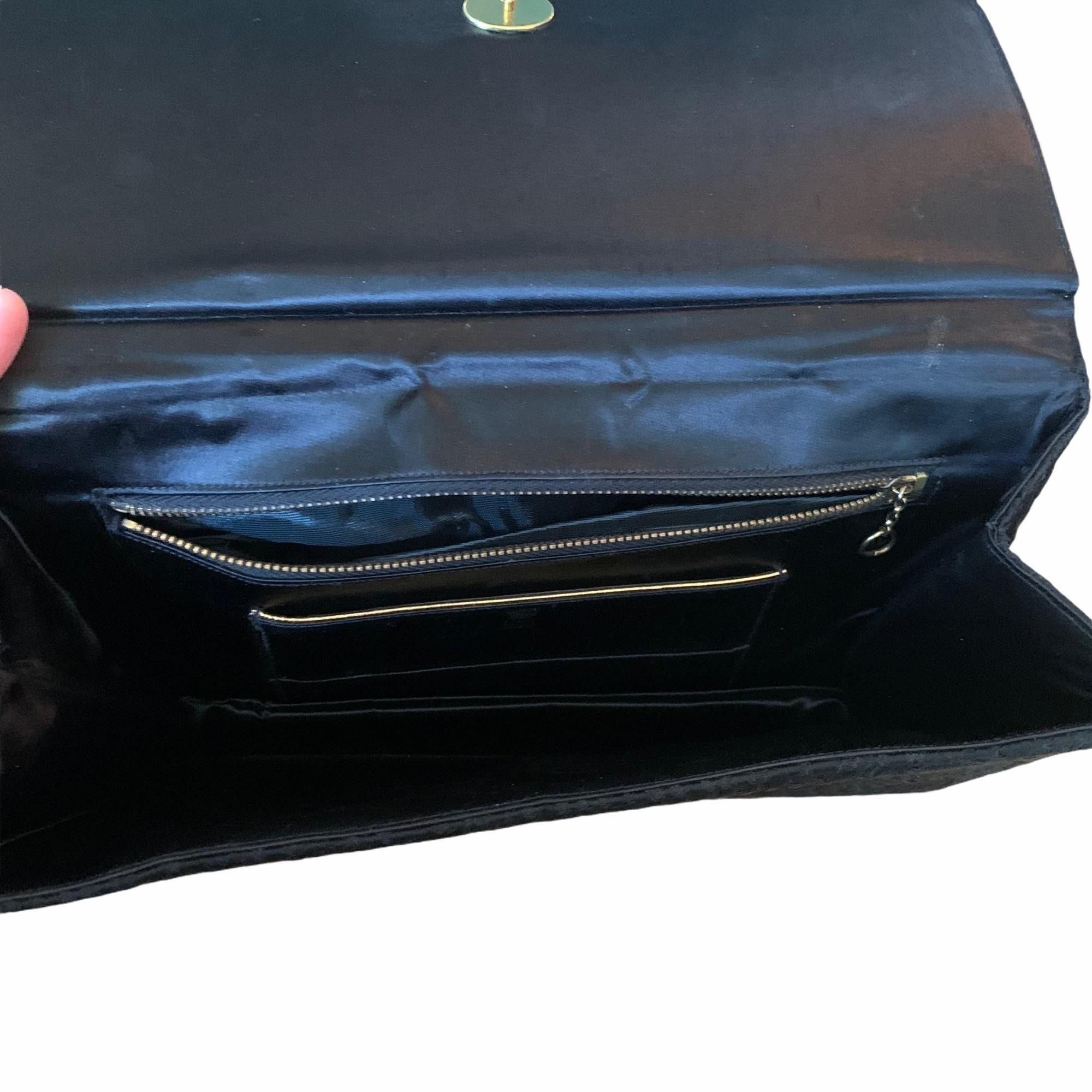 Vintage Vintage Crown Lewis Glamour Art Deco Chunky Handled Bag Size ONE SIZE - 7 Thumbnail