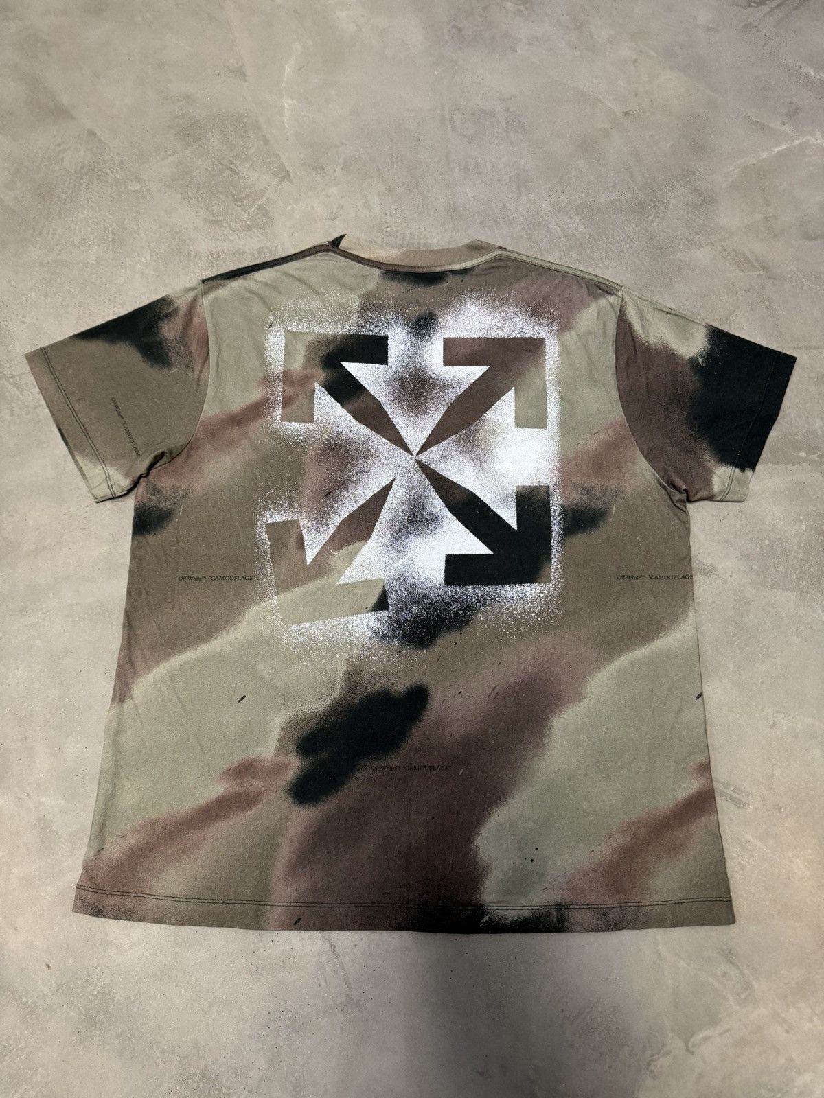 Off-White Off white camouflage T-Shirt Size US L / EU 52-54 / 3 - 2 Thumbnail