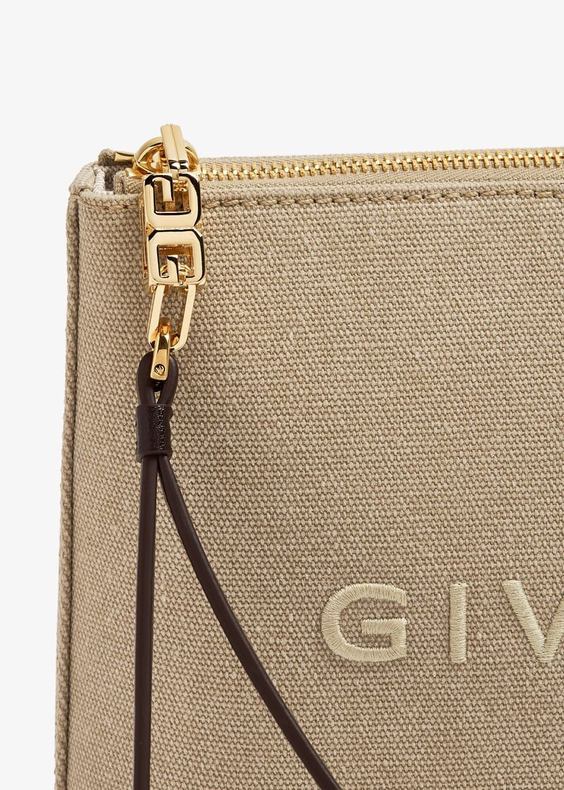 Givenchy o1w1db10525 Size: OS/Travel Pouch in Beige Size ONE SIZE - 3 Thumbnail