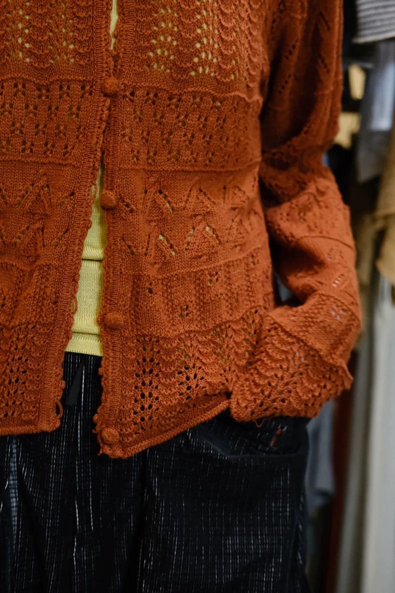 Kenzo KENZO Branch openwork knit sweater Size XS / US 0-2 / IT 36-38 - 7 Thumbnail