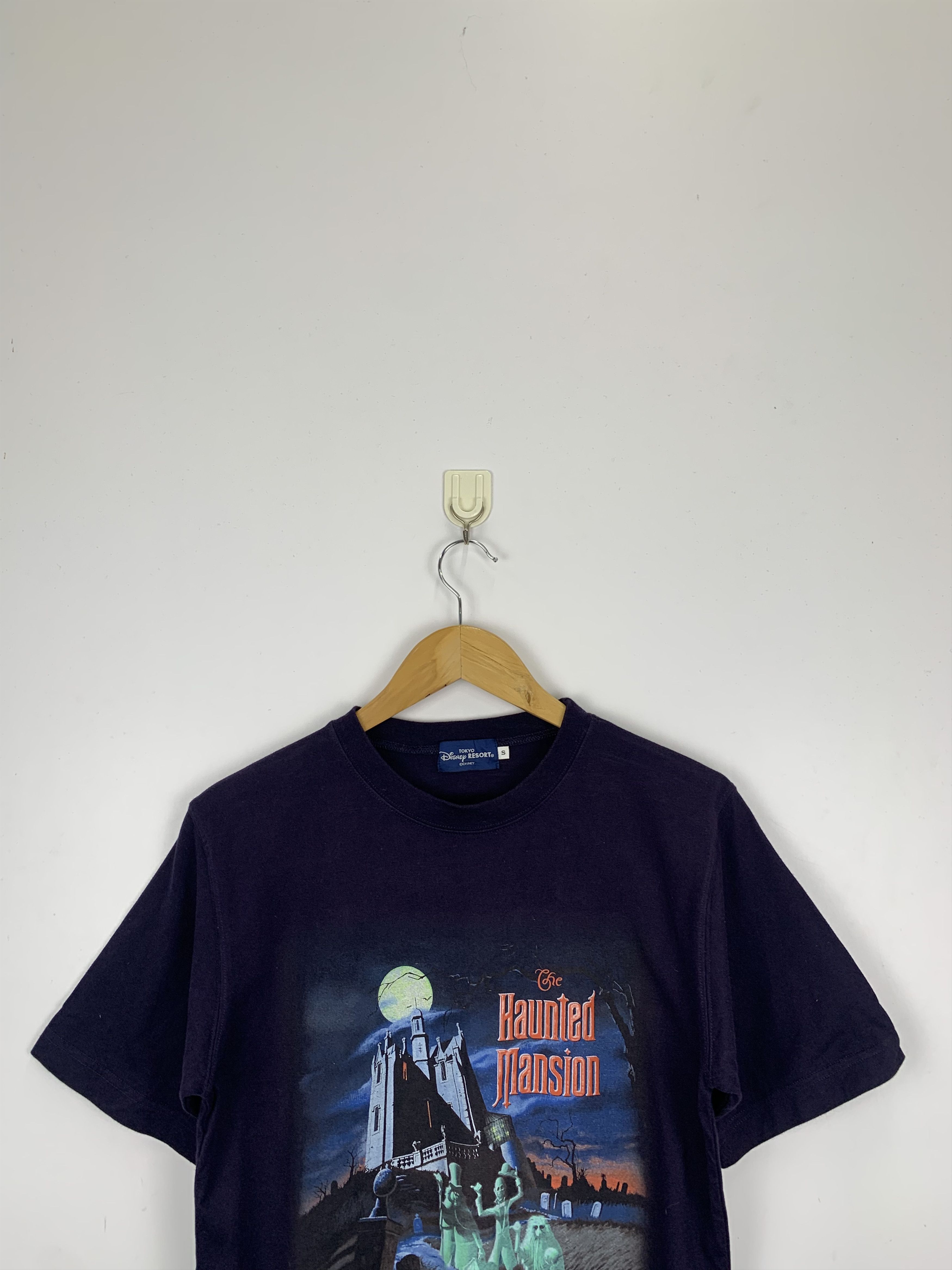 Disney × Vintage Vintage Haunted Mansion Disney Tokyo Disneyland Tee TA0018 Size US S / EU 44-46 / 1 - 2 Thumbnail