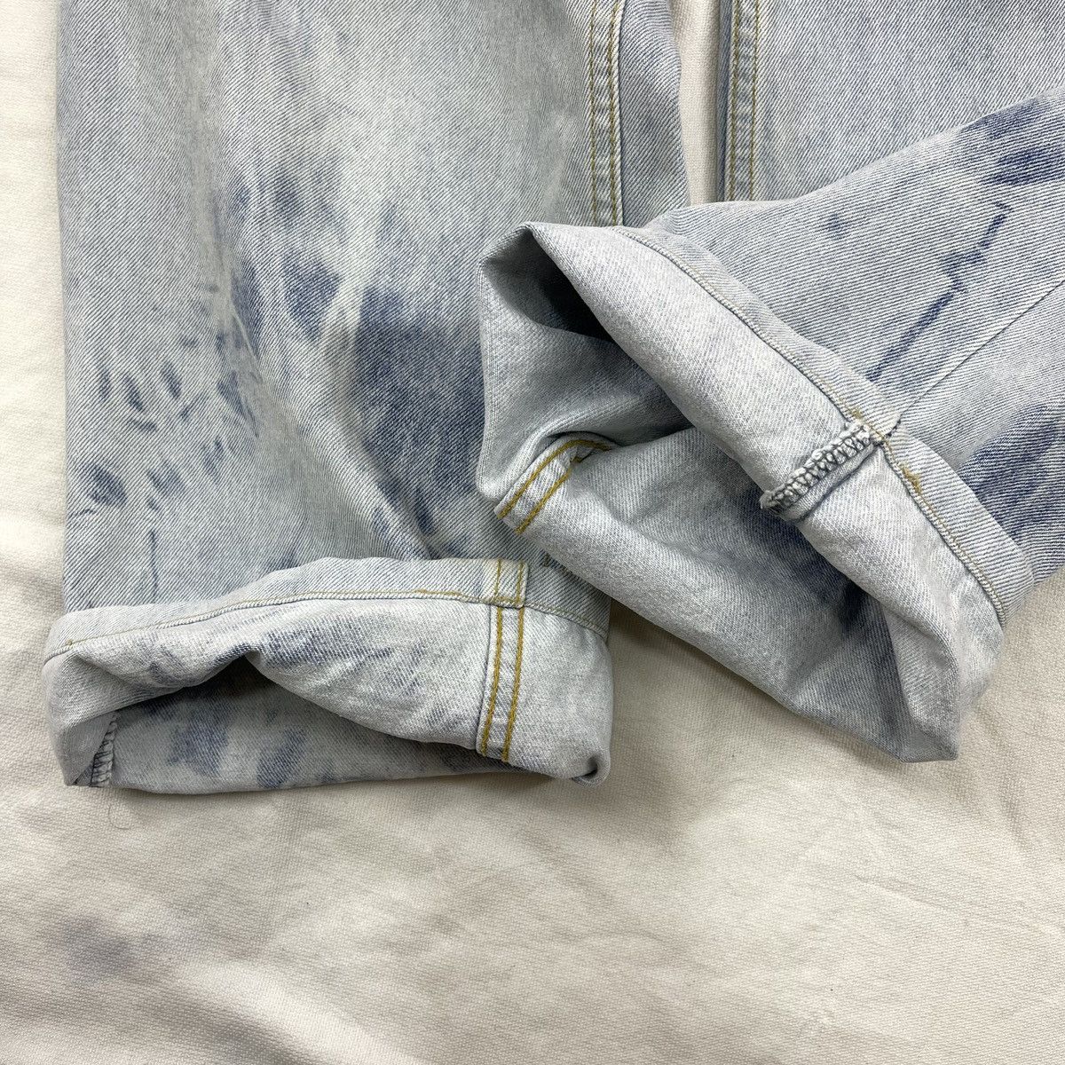 Guess 90s Vintage GUESS Custom Acid Wash Denim #1219/AQ Size US 38 / EU 54 - 10 Thumbnail
