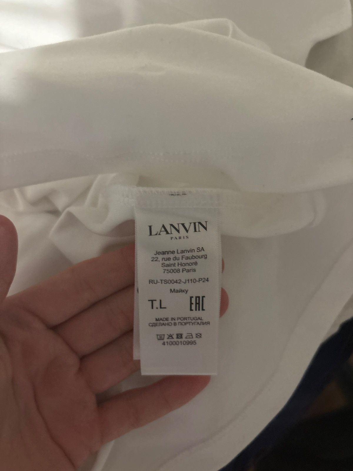 Lanvin New Lanvin t-shirt Size US L / EU 52-54 / 3 - 10 Thumbnail