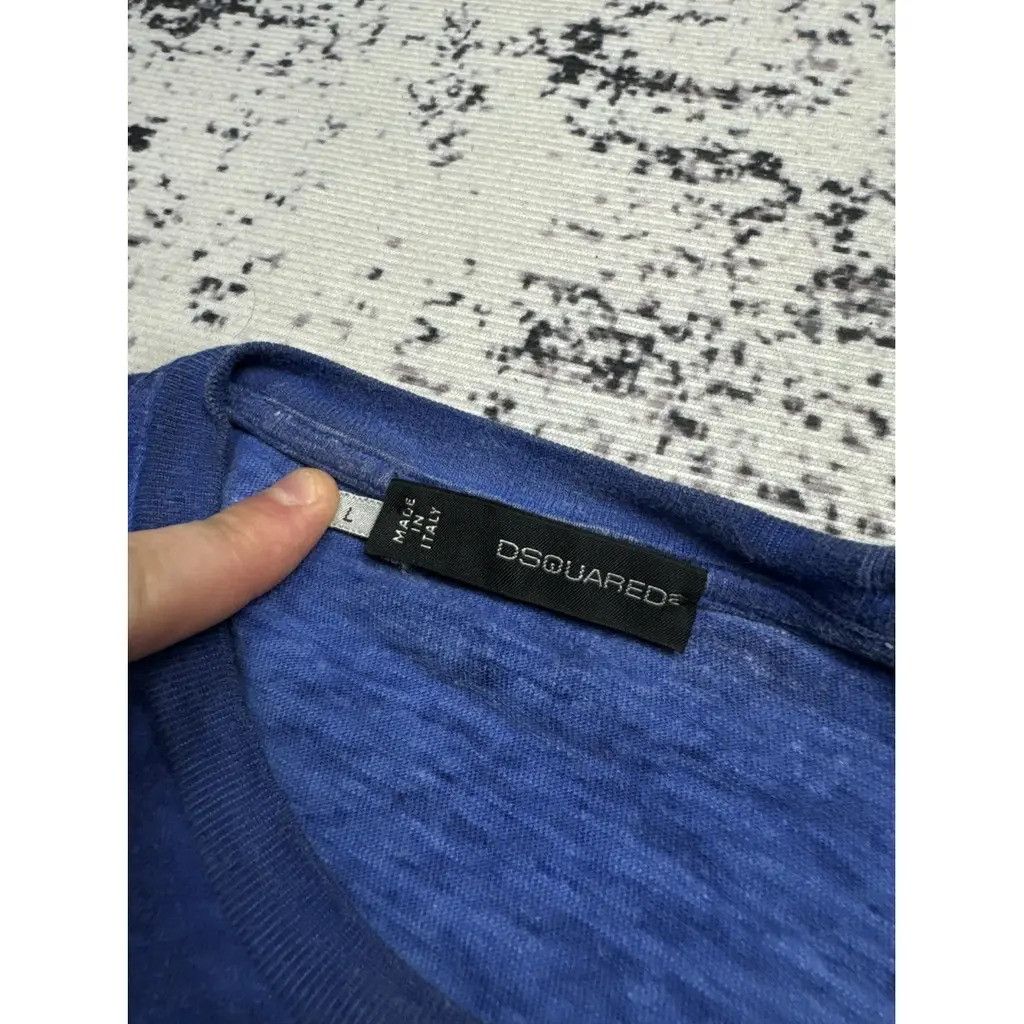 Dsquared2 Dsquared2 Tshirt Blue Size L Size US L / EU 52-54 / 3 - 3 Thumbnail