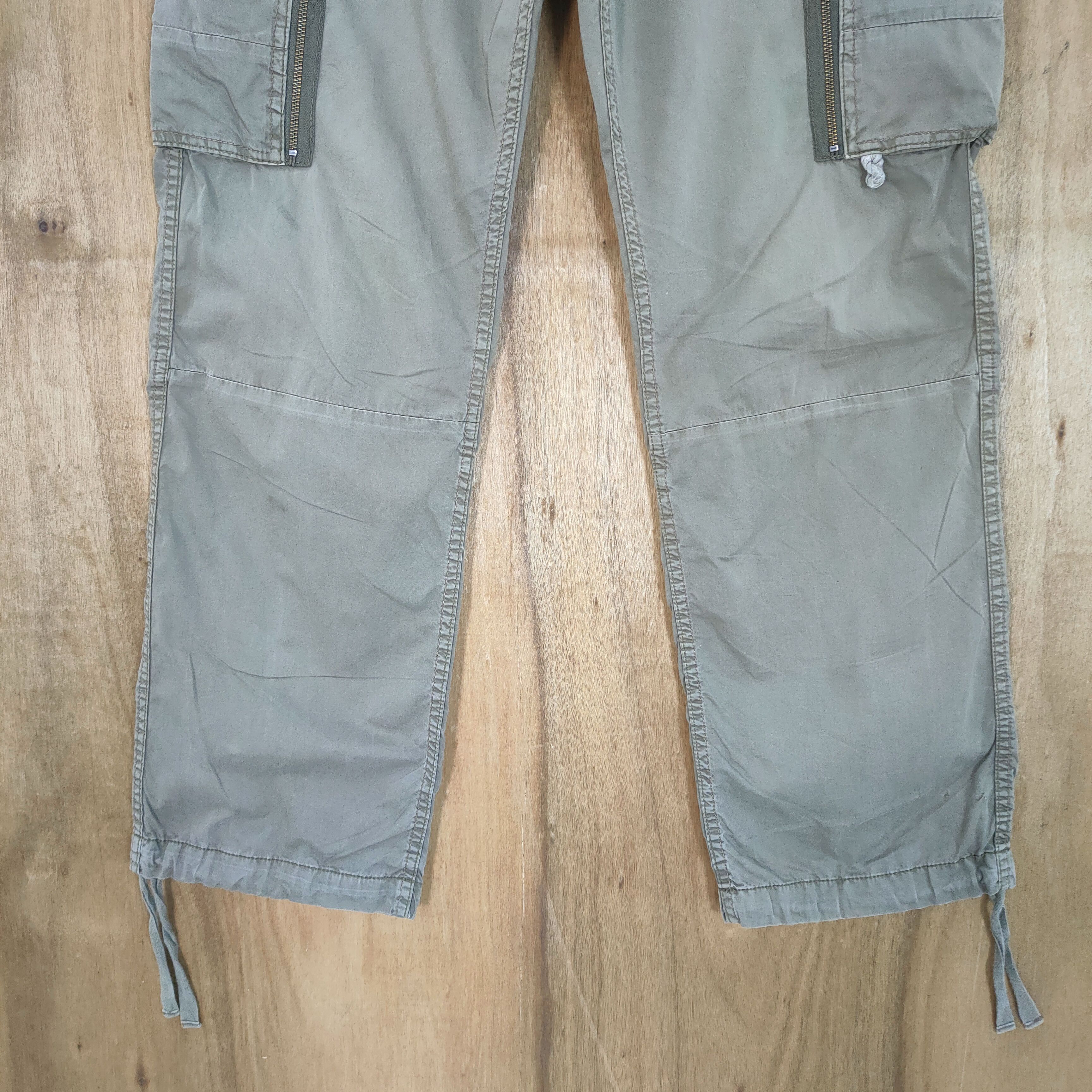 Japanese Brand Z BRAND SURPLUS MULTIPOCKET BONDAGE CARGO PANTS Size US 32 / EU 48 - 3 Thumbnail
