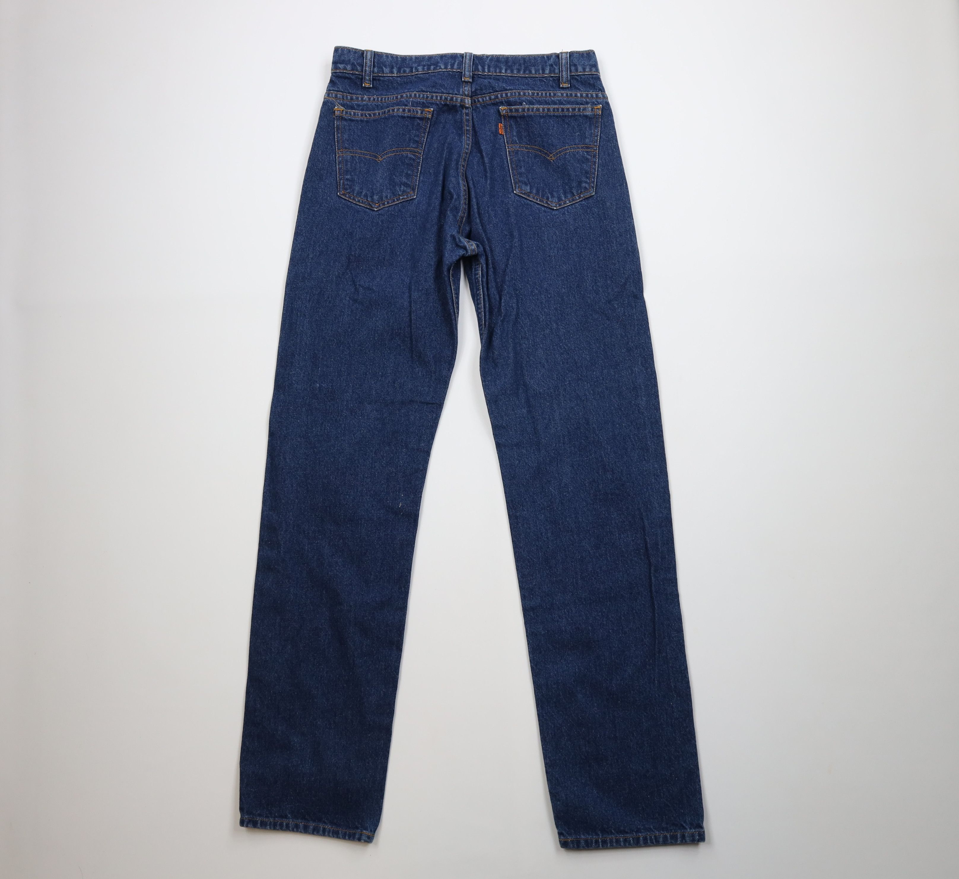 Levi's Vintage 90s Levis 505 Orange Tab Straight Leg Jeans Blue Size US 33 - 11 Thumbnail