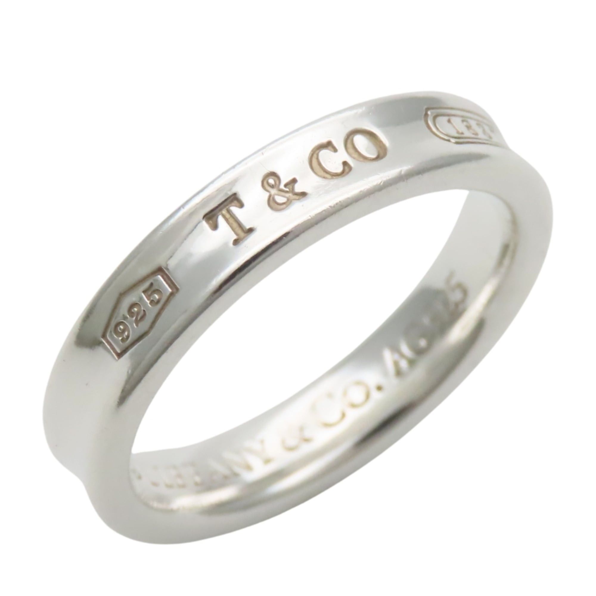 Tiffany & Co. Tiffany & Co. 1837 Narrow Ring, Sterling Silver 925, Approx. 4.1g, Women's. Size ONE SIZE - 1 Thumbnail