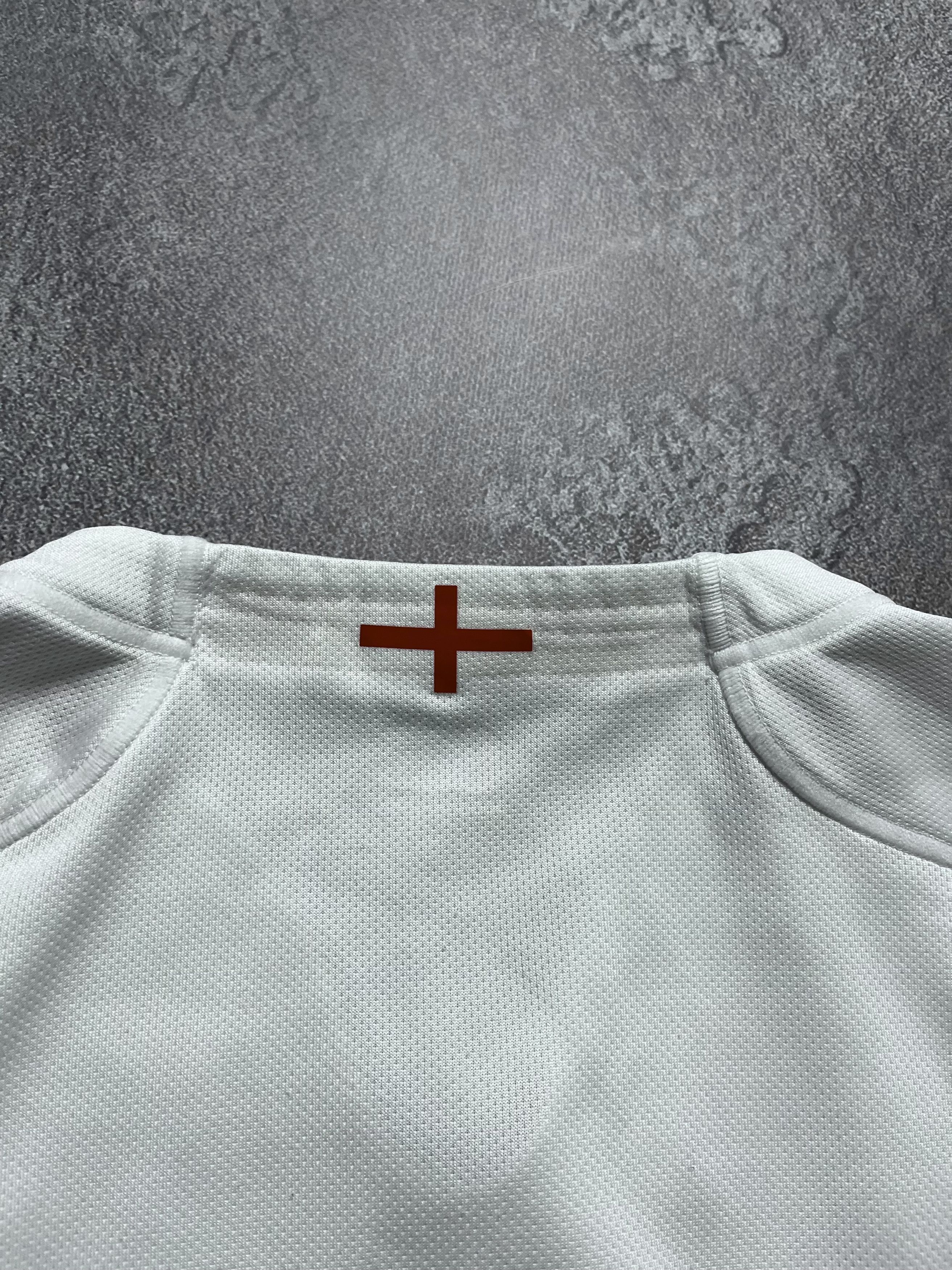 Vintage Canterbury O2 England National Team Rugby Shirt Sports 90s Size US L / EU 52-54 / 3 - 6 Thumbnail