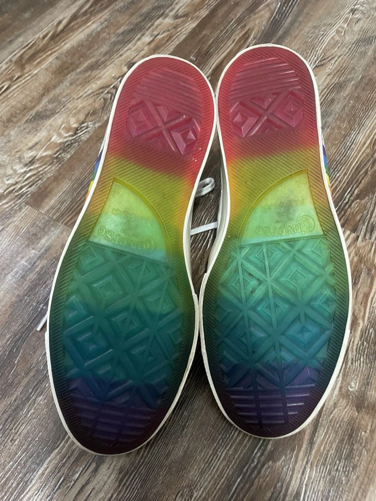 Converse Chuck Taylor All Star 70 Hi High Pride Rainbow 2021 LGBTQ+ Size US 9.5 / EU 42-43 - 9 Thumbnail