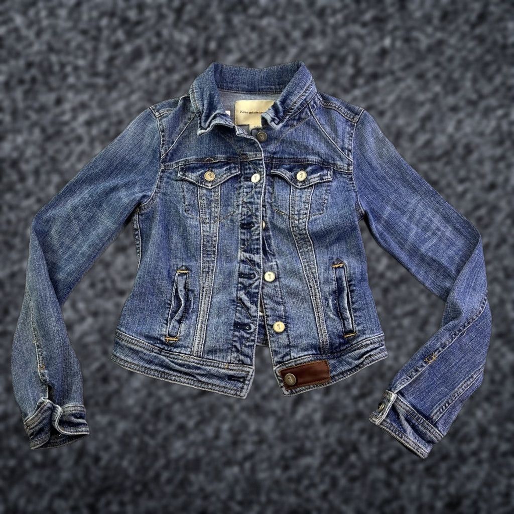 Vintage Pilcro Denim Jacket Womens XS Blue Button Front Casual Outdoor Jackets Size XS / US 0-2 / IT 36-38 - 1 Thumbnail