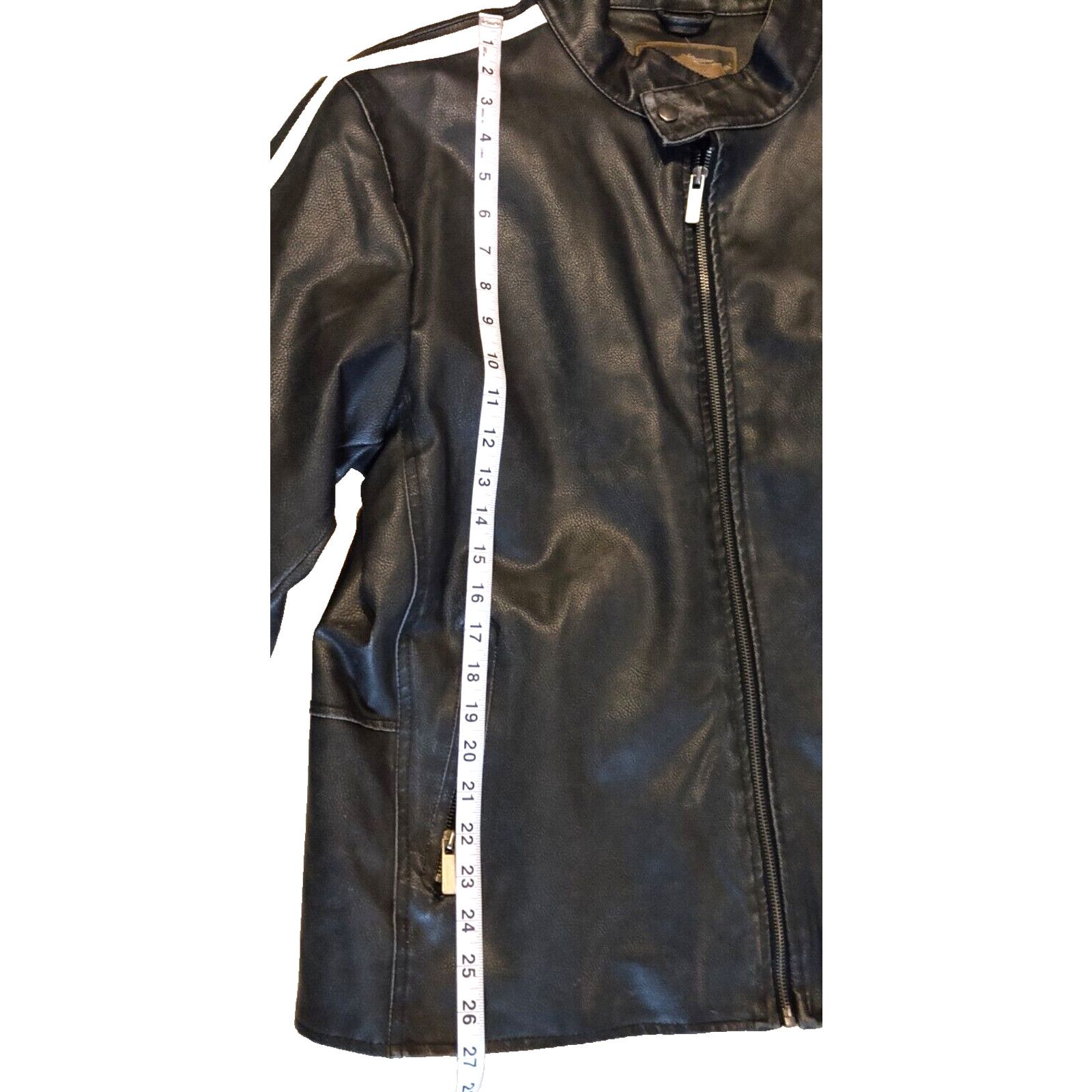 Arizona Jean Co. Men's VTG Arizona Jean Co Biker Motorcycle Jacket Black XL Size US XL / EU 56 / 4 - 2 Thumbnail