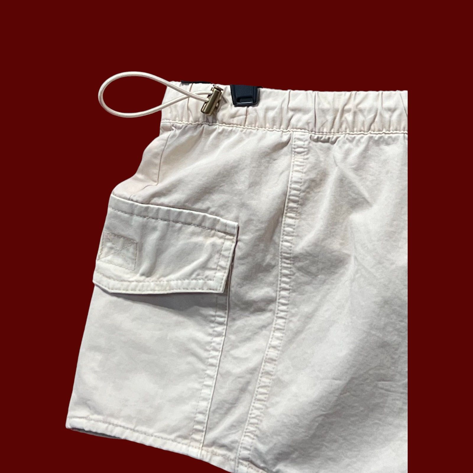 Arizona Jean Co. Arizona - Women's Low Rise Pull-On Short Juniors - Beige - S Size 30" / US 8 / IT 44 - 14 Thumbnail
